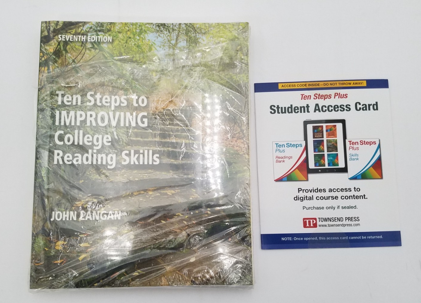 Ten Steps to Improving College Reading Skills, 7/e W/Code -9781591945697