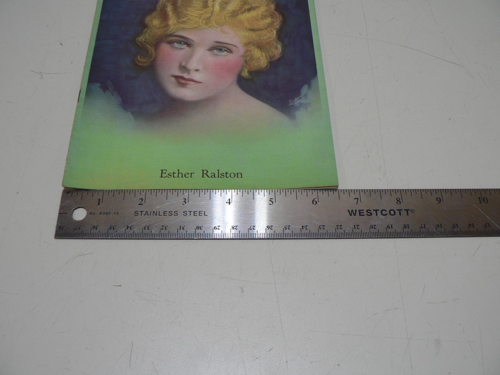 Vintage 1920’s Balaban & Katz Magazine Esther Ralston Front Cover