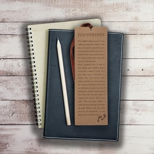 Vegan Faux Leather 6.5″ x 2.2″ x 0.1″ (165 x 56 x 3mm) Brown – Footprints