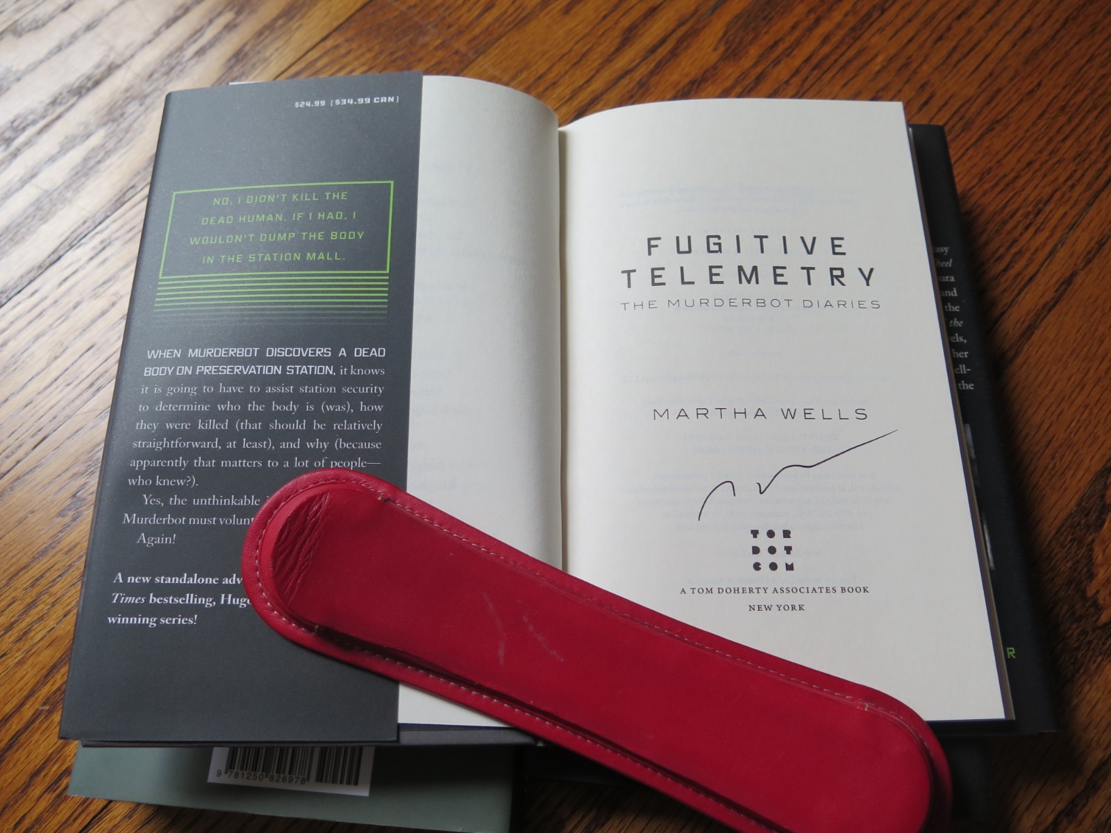 ALL 8 NOVELS SIGNED by Martha Wells | MURDERBOT DIARIES Complete | 1st Editions