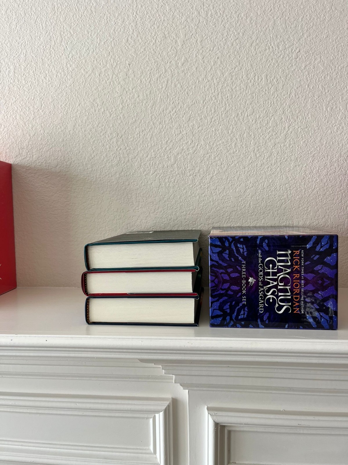 Magnus Chase and the Gods of Asgard 3 Hardcover Book Box Set By Rick Riordan