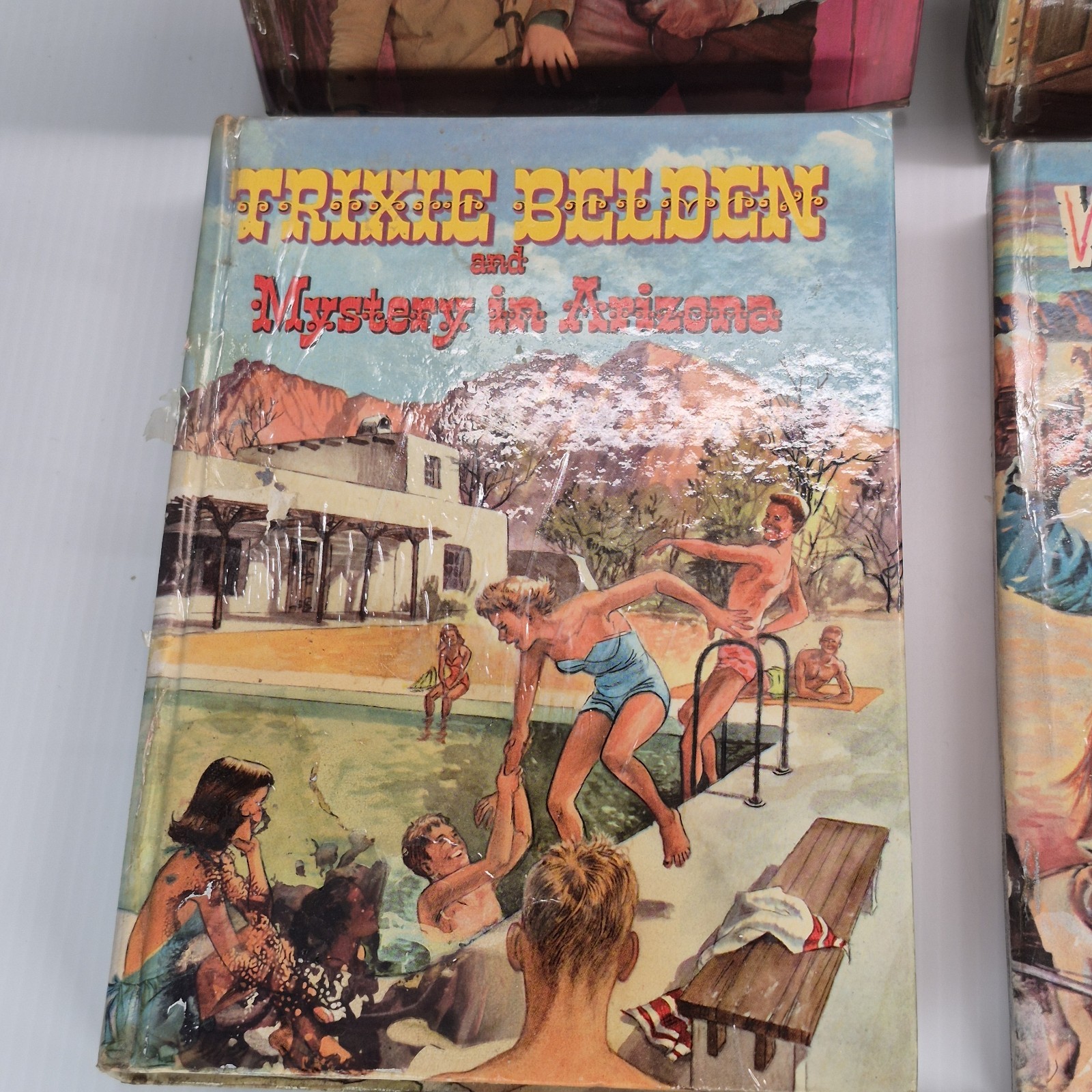vintage Whitman publishing hardcover books featuring Western TV show Lot Of 11