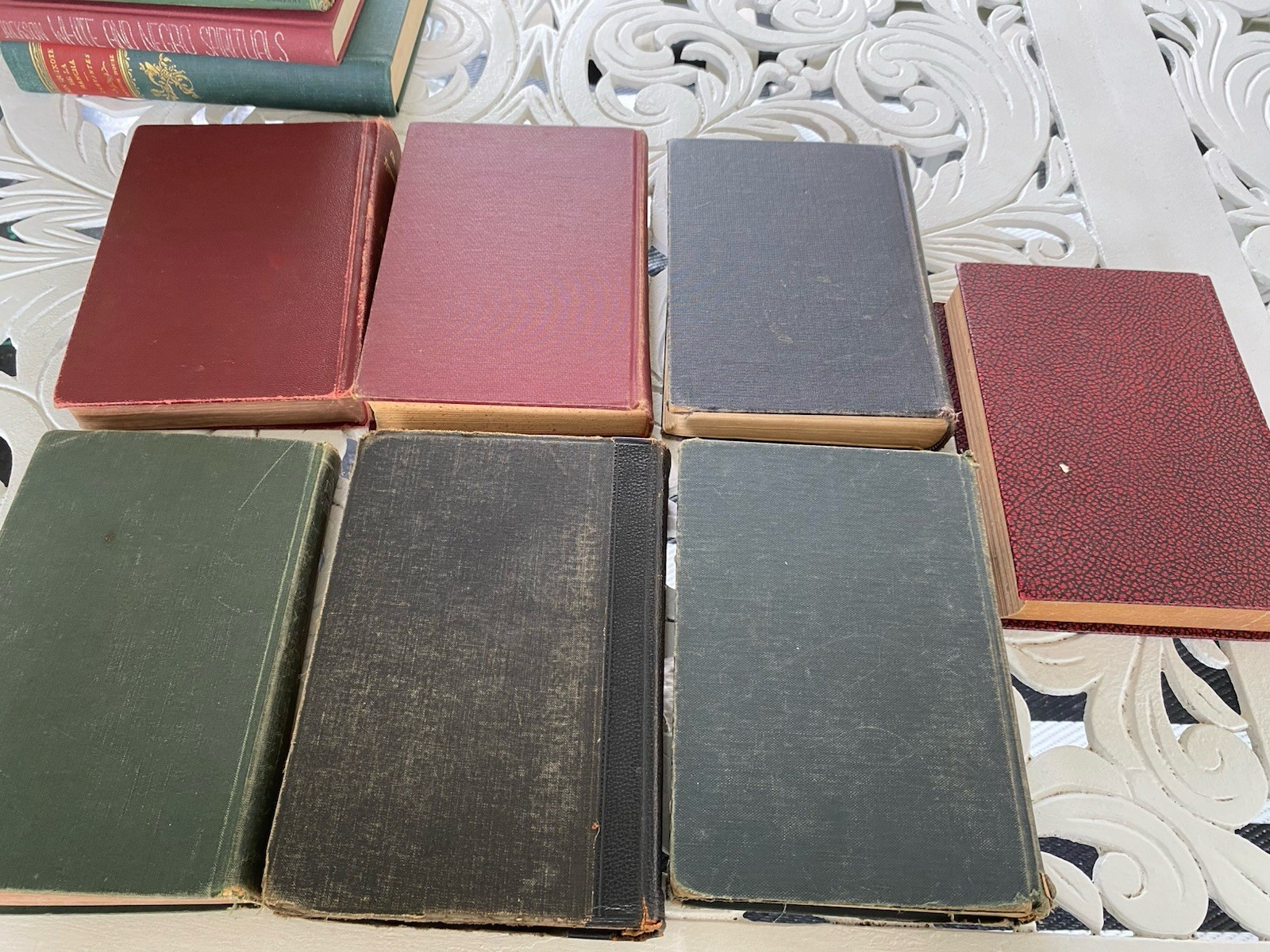 7 Vintage Hymn Hymnals Church Gospel Songs Army Navy Baptist Methodist Broadman
