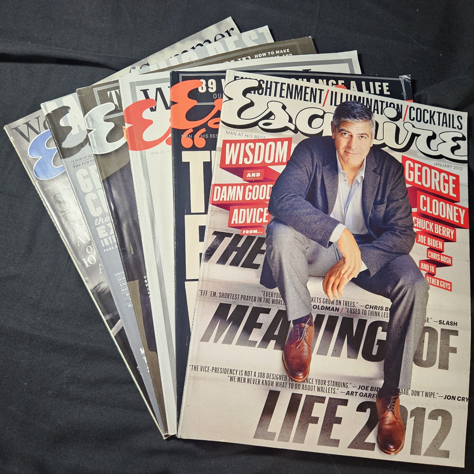 Esquire Magazine Lot of 6 Issues 2000-2016 Men Culture Politics Lifestyle