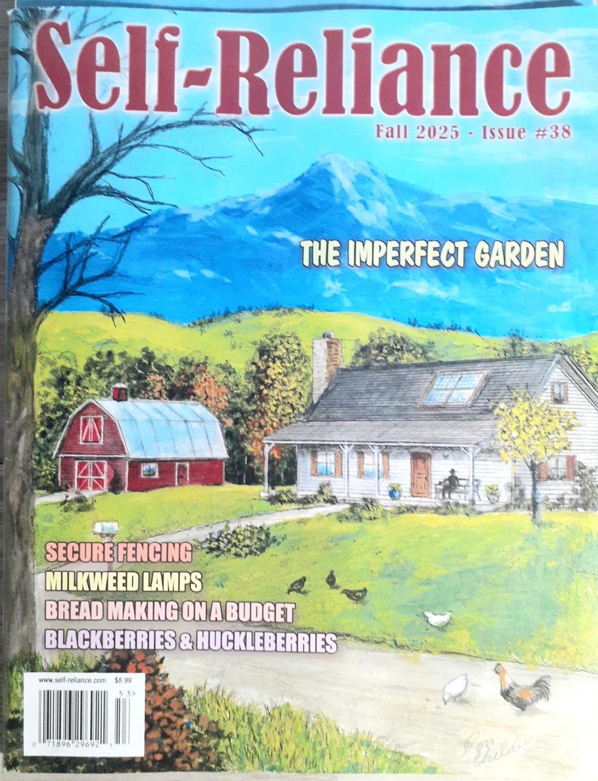 Backwoods Home/Self Reliance Homestead Magazine Lot (9) Complete 2025 & (1) 2026