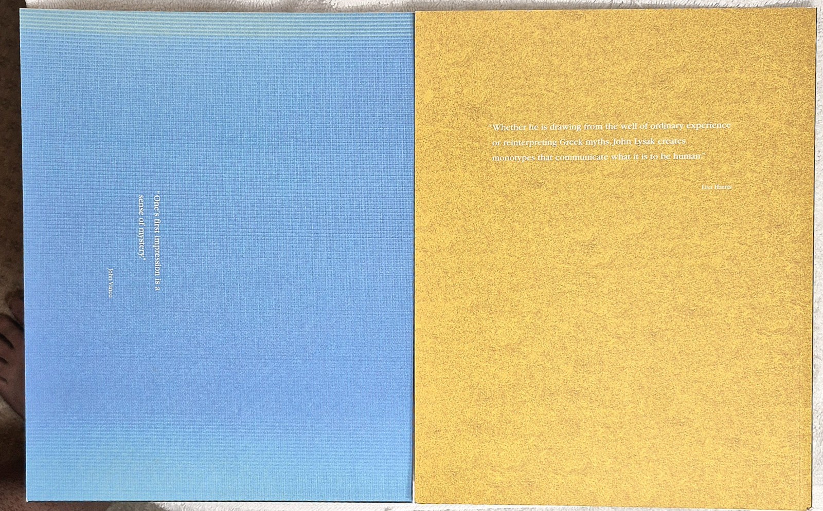 John Lysak · Monograph Set 2000–2006 · Vols. 1–2 · Monotypes & Multiples (2006)