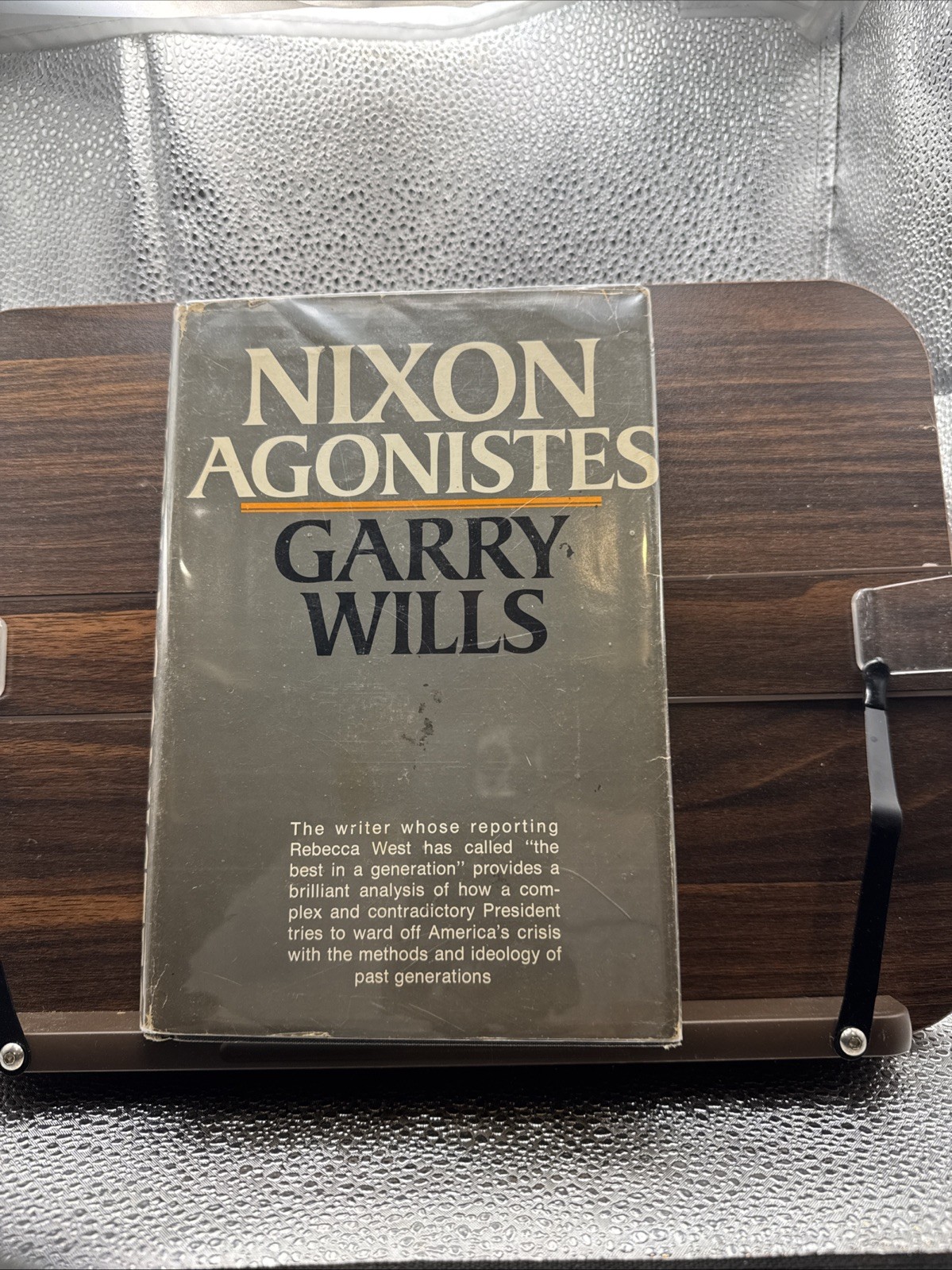 Nixon Agonistes Garry Wills 1st Edition HC DJ 1970 Political Biography Book