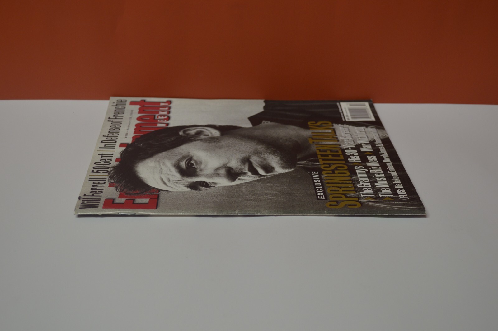 Entertainment Weekly Bruce Springsteen Will Ferrell 50 Cent Eminem #698🟧
