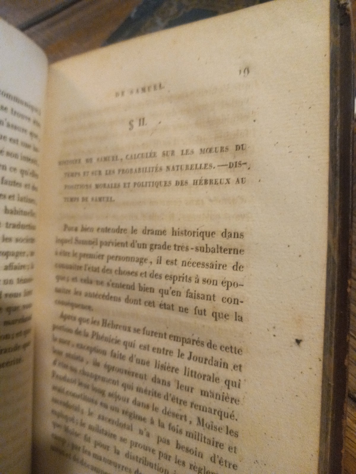 1822 HISTORY BOOK IN FRENCH SIGNED BY MARIO PEDRO ARATA! – HISTOIRE DE SAMUEL