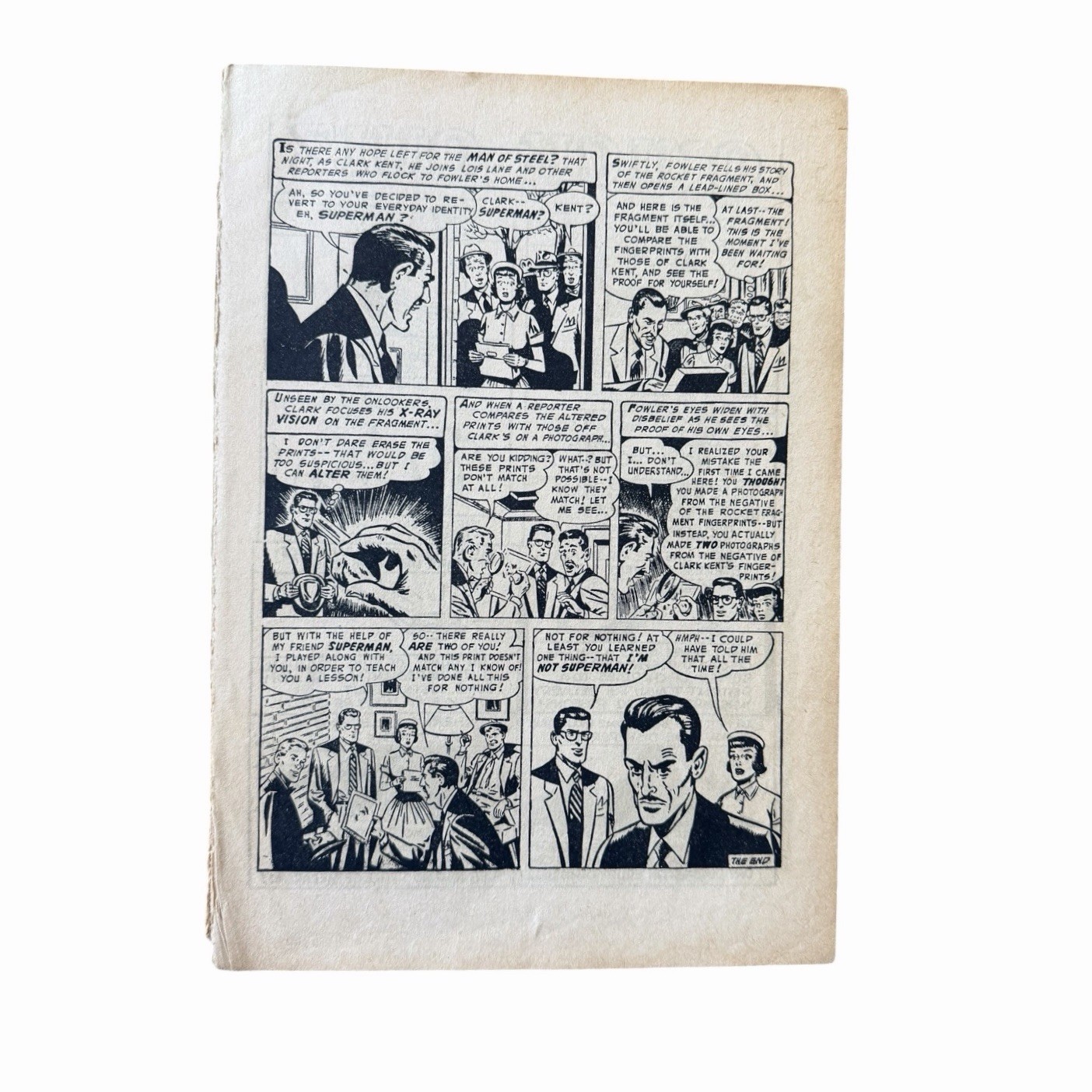 Vintage 1957–58 Superman Adventure Book Annual Atlas Publishing UK 160 Pages