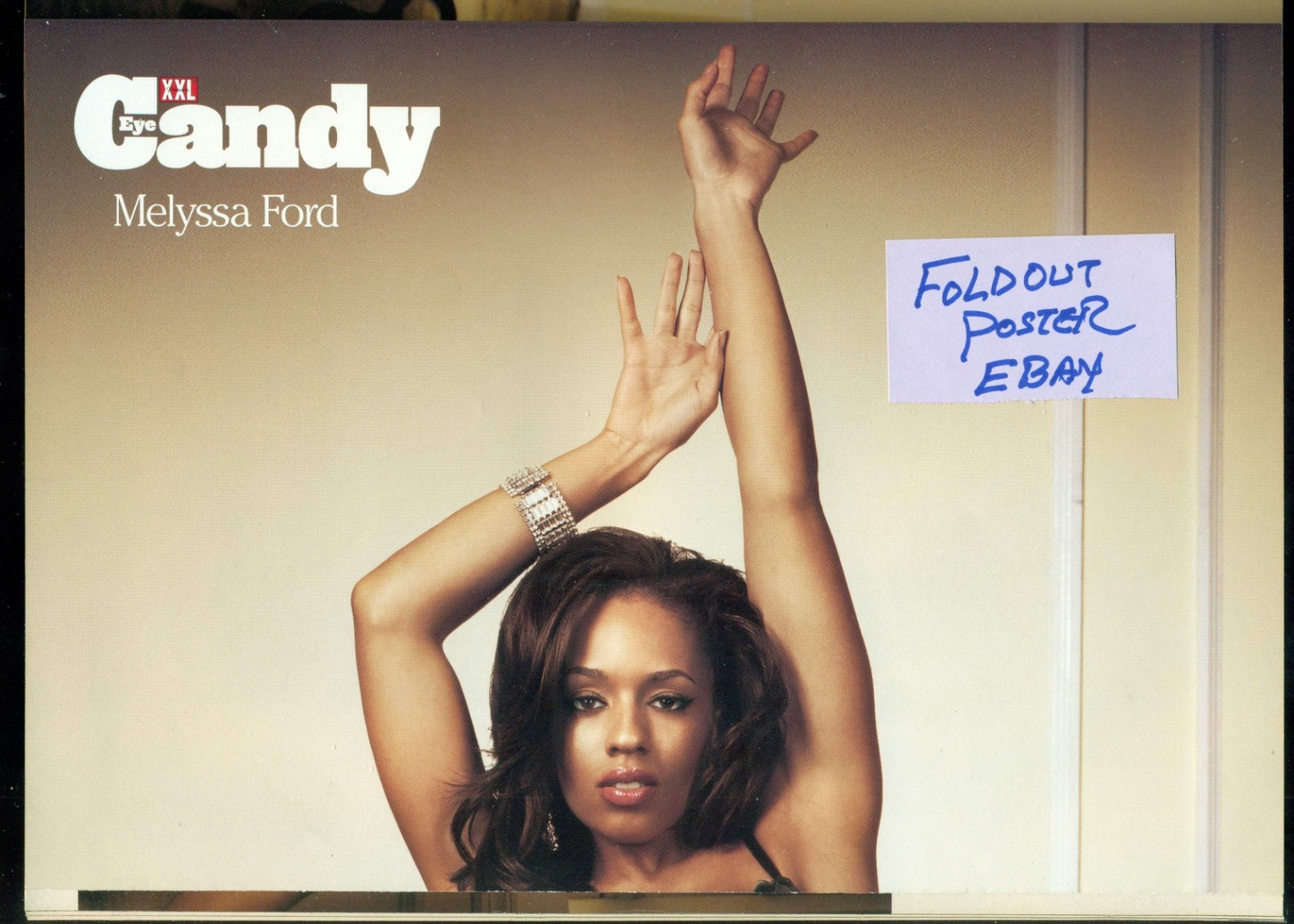 2006 May XXL Eye Candy Magazine Edition Pull-Out Poster Melyssa Ford