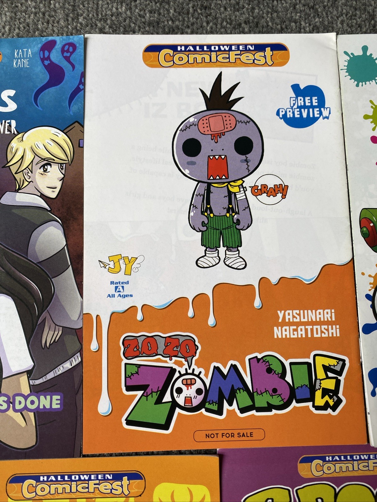 Halloween Comicfest Specials Set x 11 Comics Various publishers and Titles