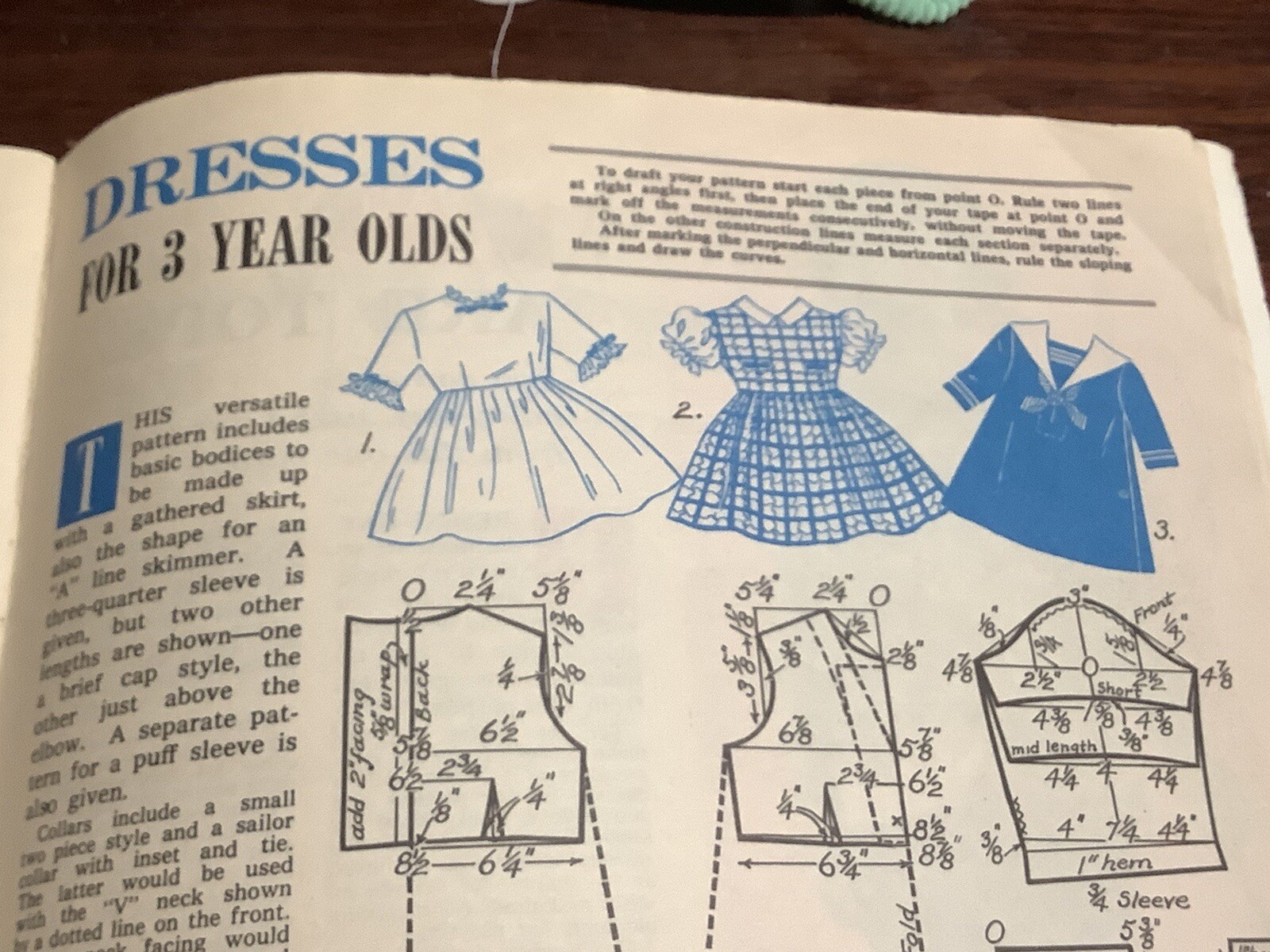 Boy & Girls Under 5 Years Fashion Pattern & Instructions Book By Enid Gilchrist