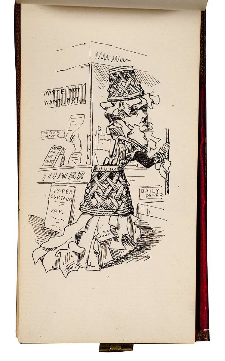 Edward Linley Sambourne / Sketches from Punch’s Book of British Costumes Signed