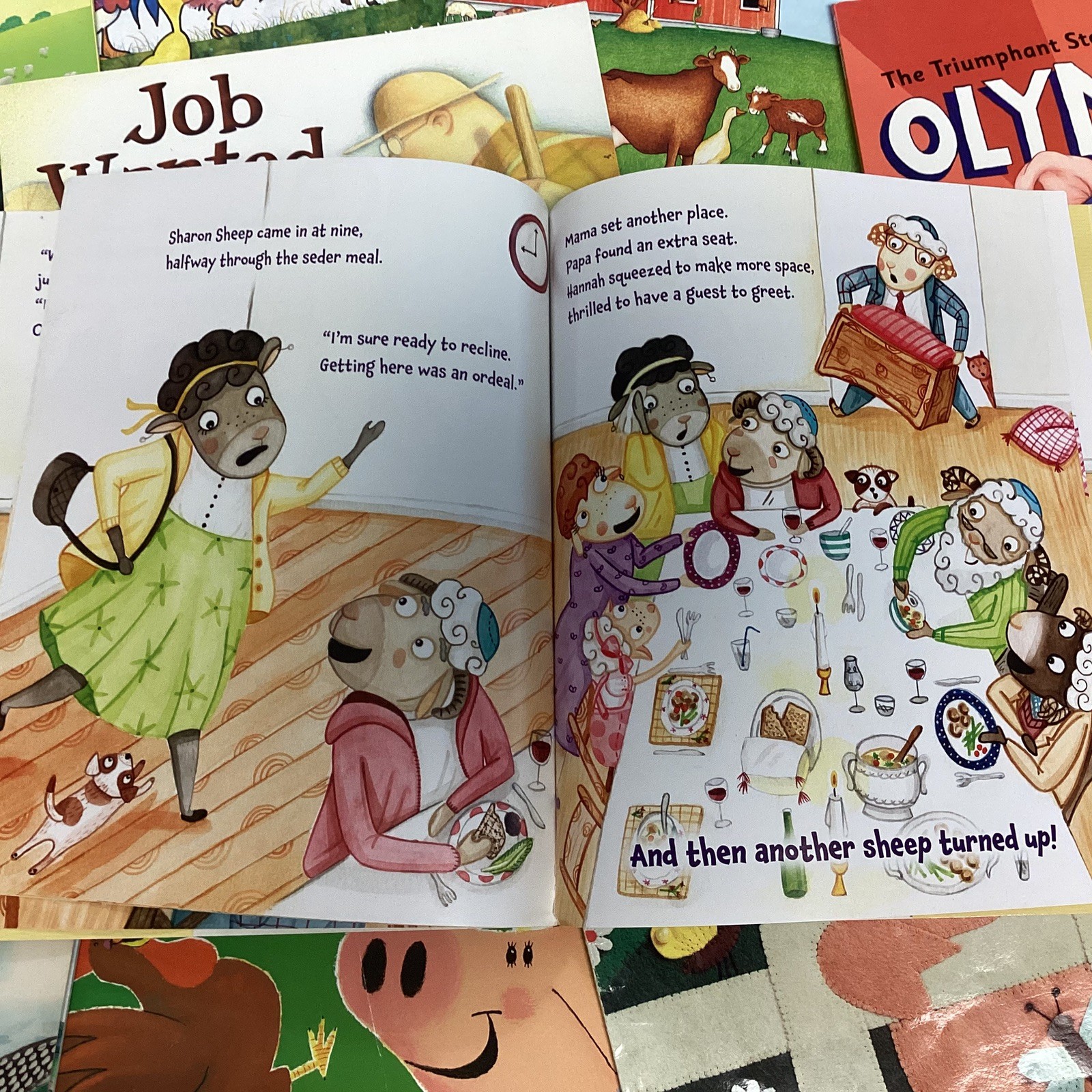 Children’s Random Farm & Animal Stories Preschool Daycare Classroom 20 Book Lot