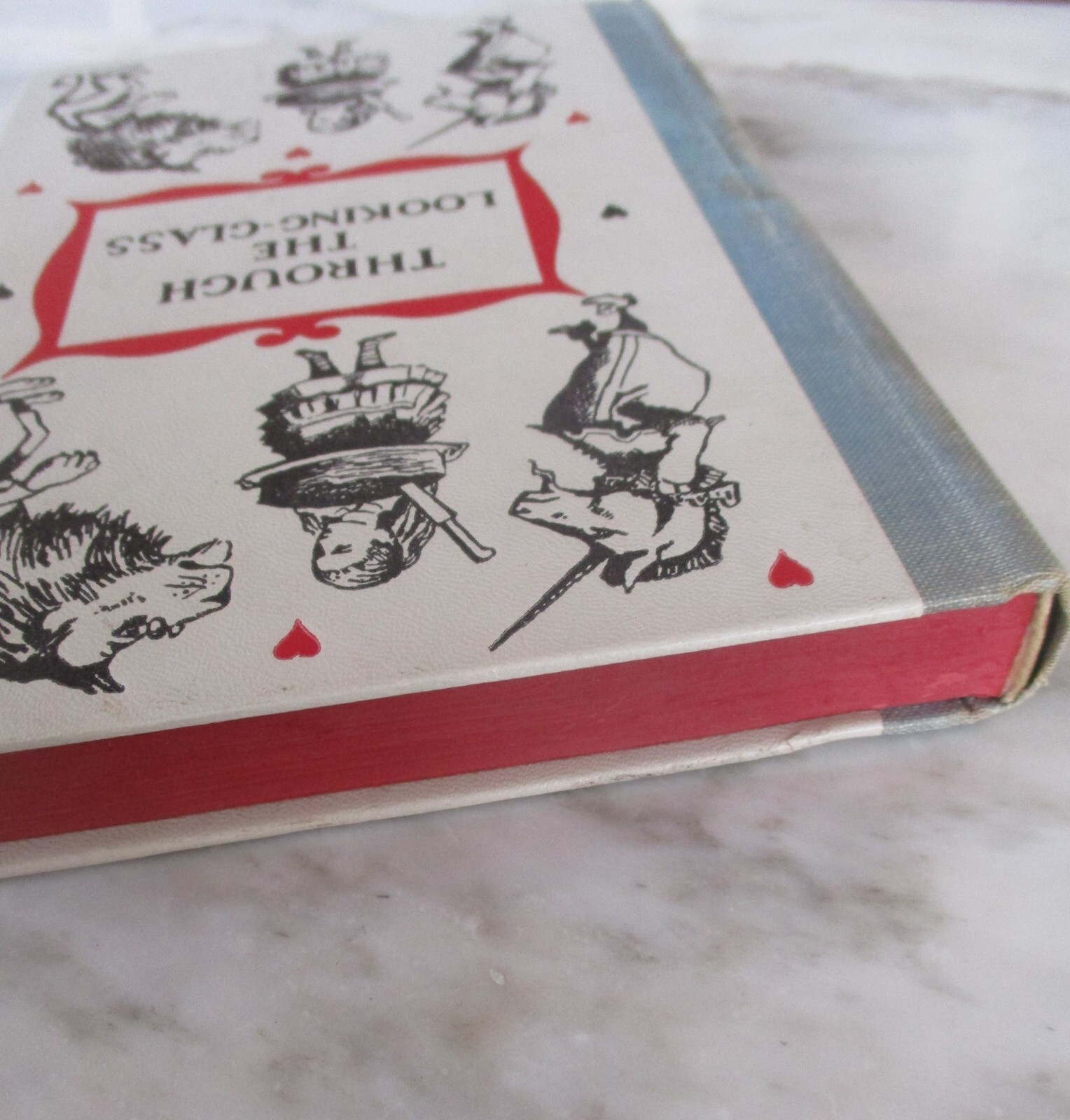 Through the Looking-Glass Lewis Carroll Junior Deluxe Editions HC Book