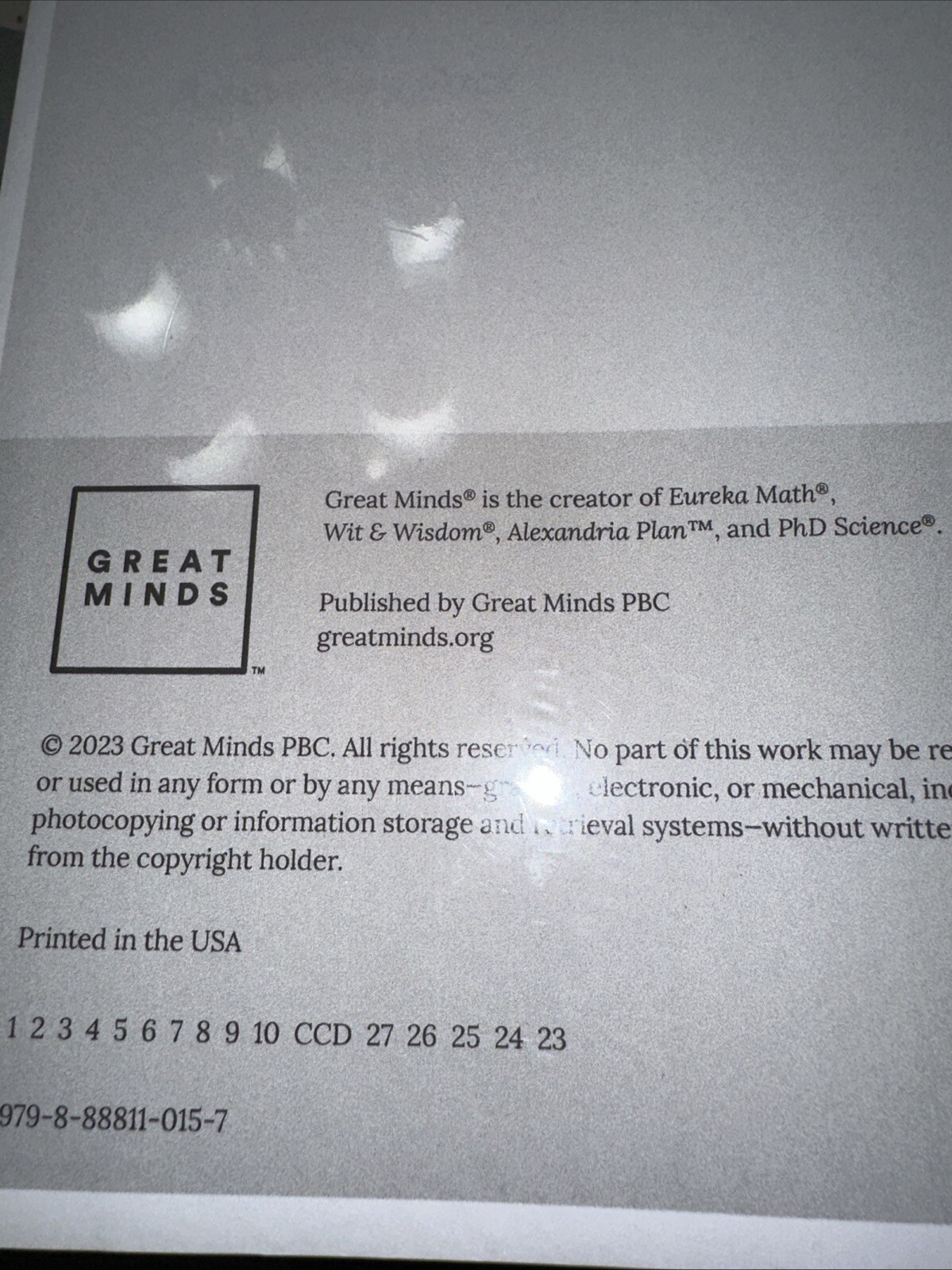 Great Minds Grade 3 Module 3 assessment pack
