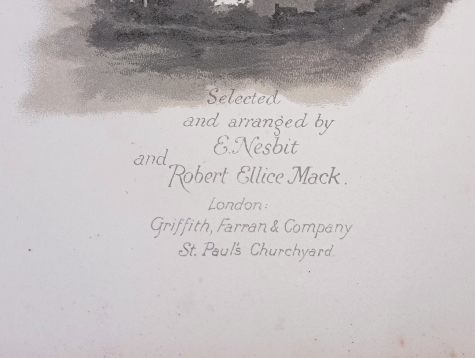 1888 Night Songs and Sketches Edith Nesbit Robert Mack Victorian Gothic Poetry