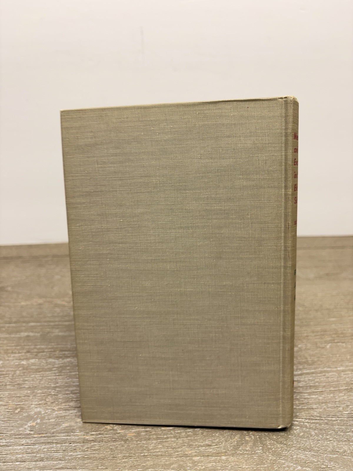 Measurement and Evaluation in the Elementary School 1953 HC Education Book