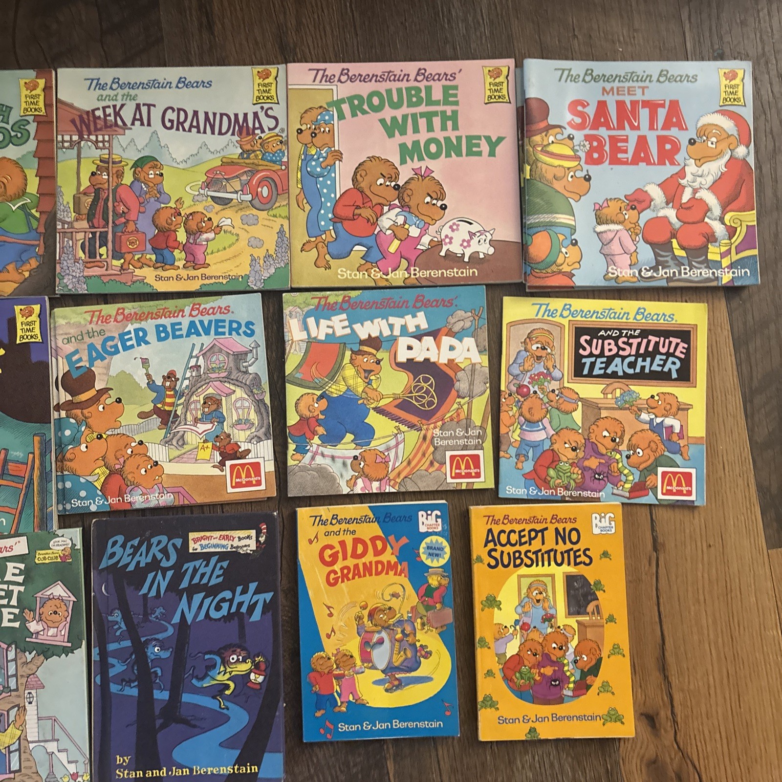 Berenstain Bears Books Children Kids Picture Stan Jan Lot of 12