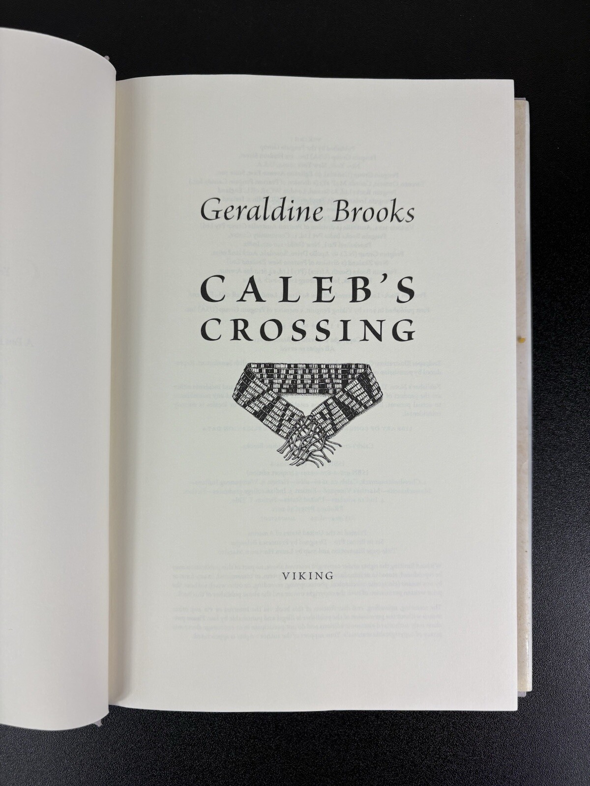 Caleb’s Crossing by Geraldine Brooks (2011, Hardcover) 1st Edition