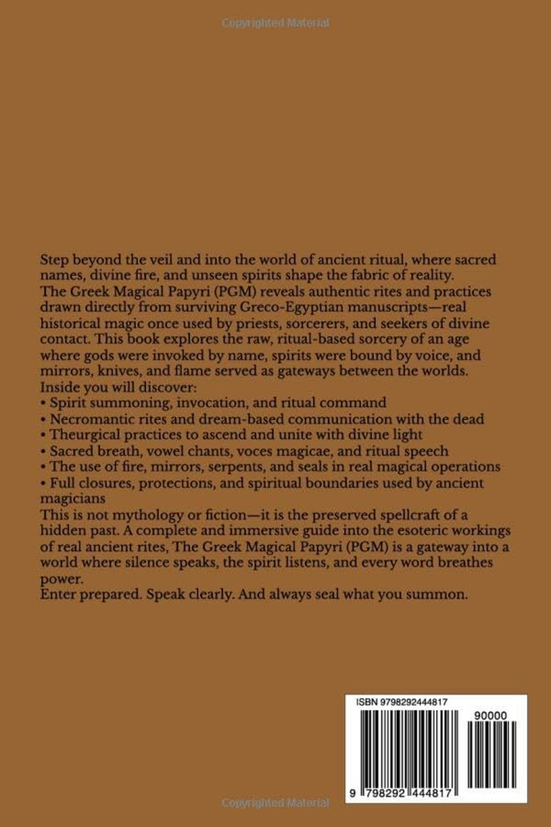 The Greek Magical Papyri (PGM)