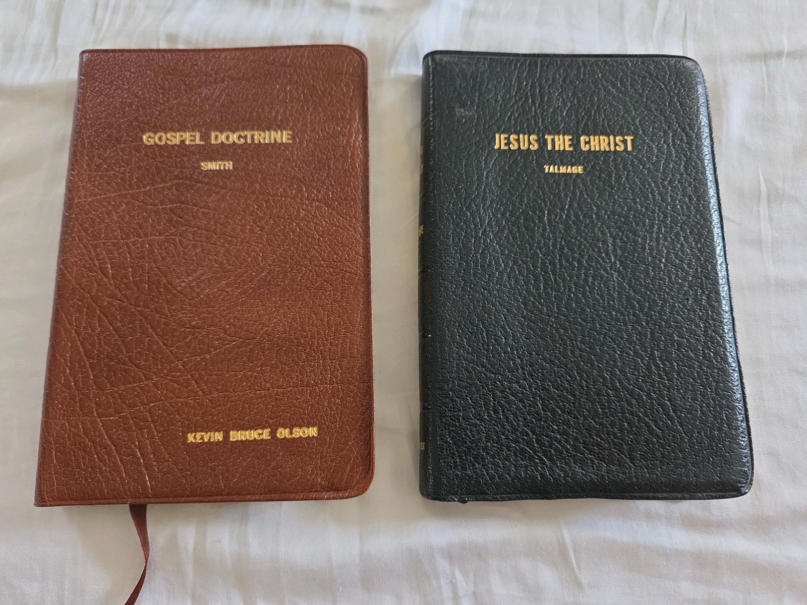 Leather Jesus The Christ & Gospel Doctrine Talmage Smith Mormon LDS