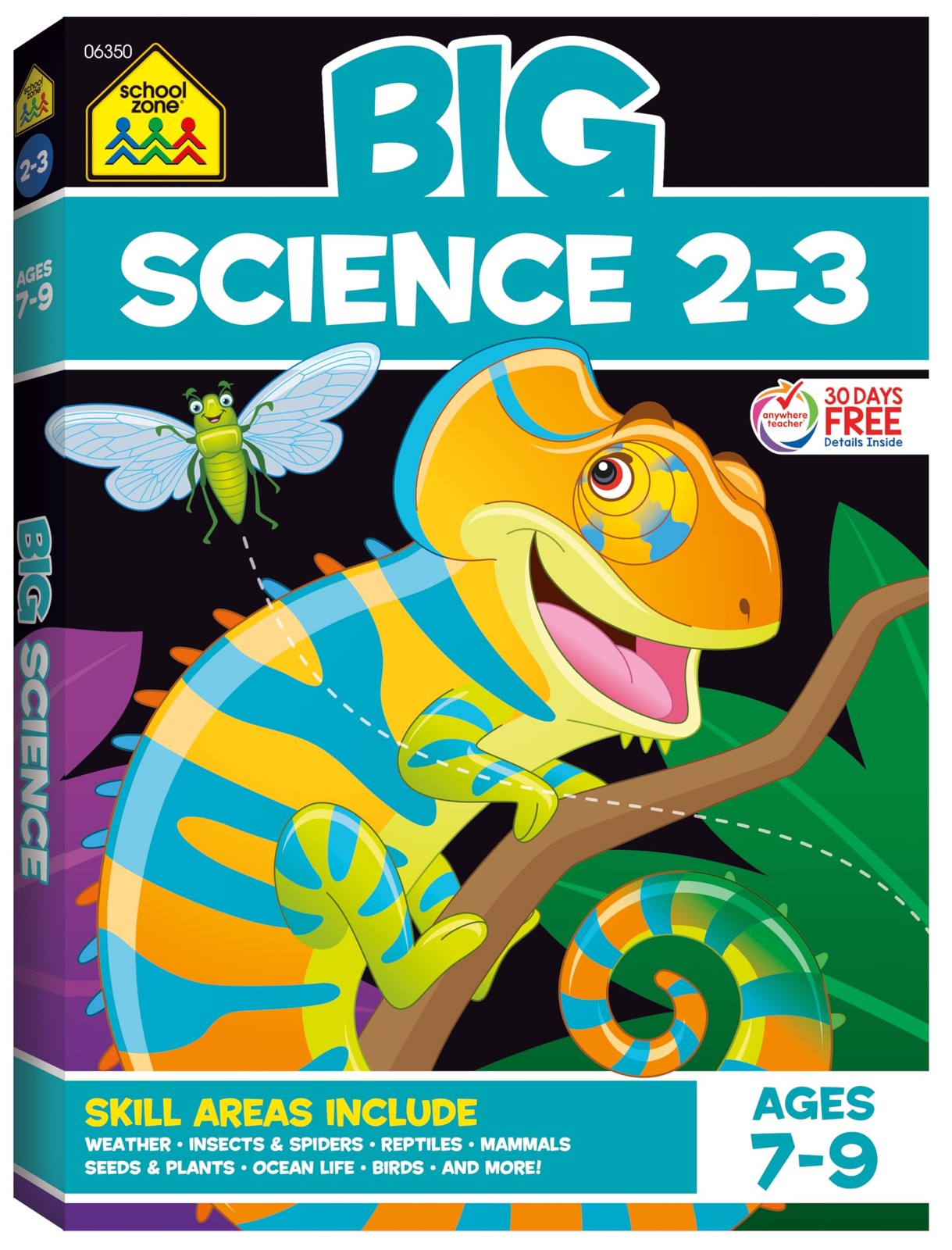 School Zone Big Science Workbook: 320 Pages, 2nd Grade, 3rd Grade, Weather, …