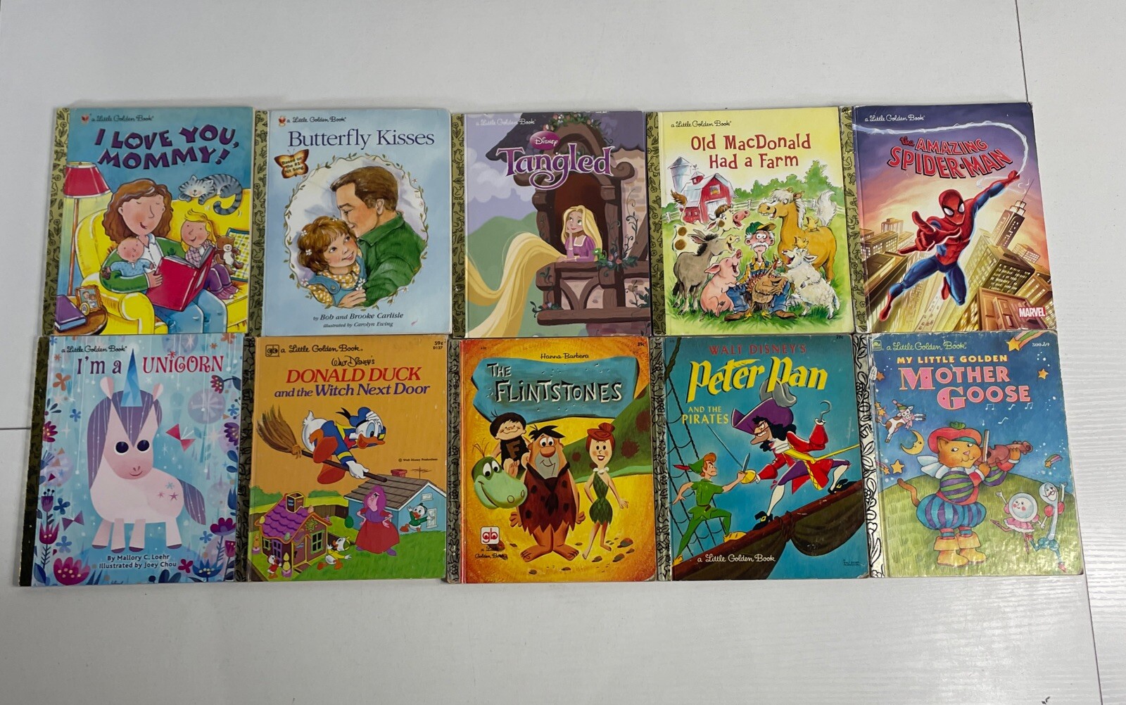 RANDOM 50 Little Golden Books HUGE LOT Vintage & Modern Children’s Hardcovers