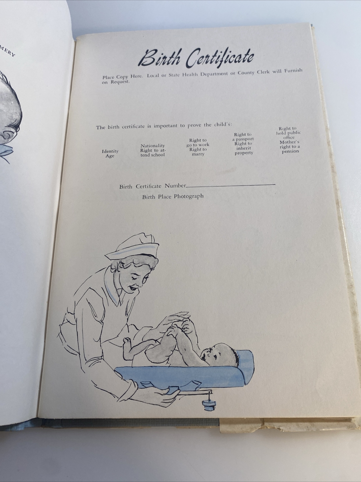 RARE 1959 hcdj BABY Leichenger & Fishbein Record Keeping 📕 ab3