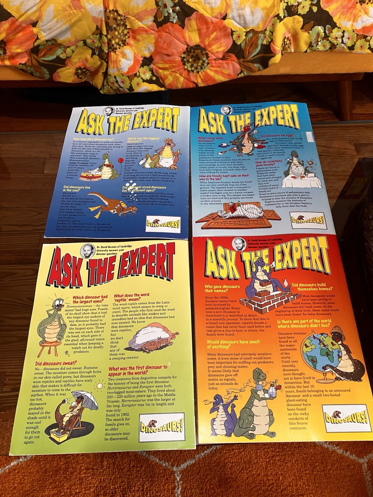 Dinosaurs! #1-9 Orbis Play & Learn Collection Magazine