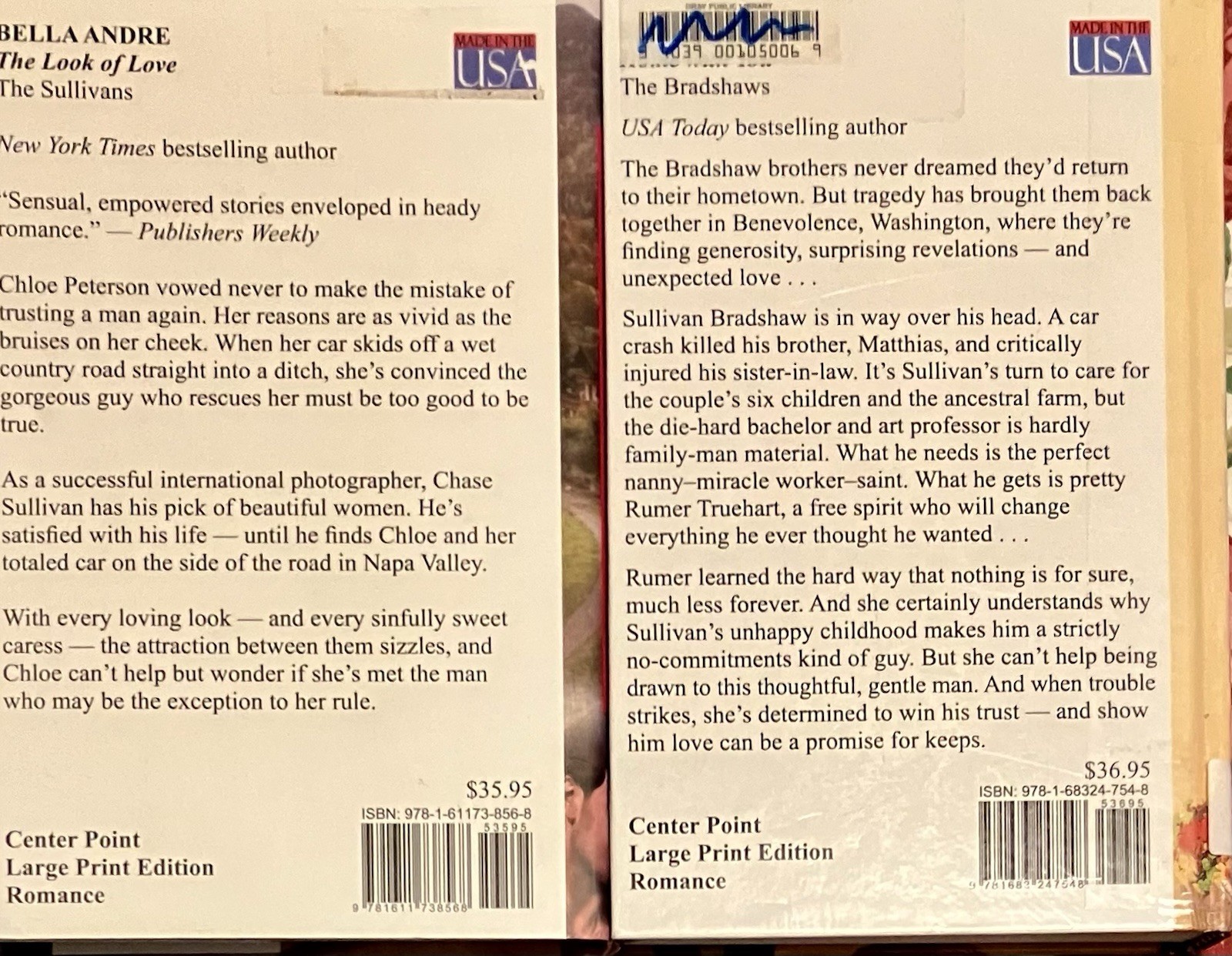 Large Print (2hc) SHIRLEE McCOY home with you BELLA ANDRE look of love