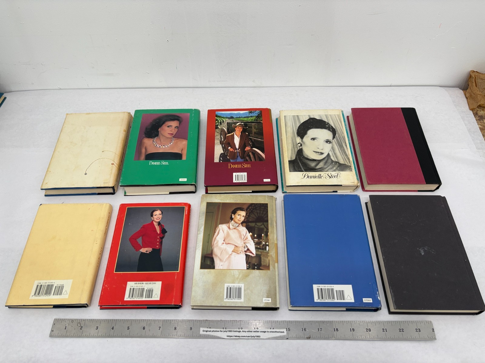 Lot of 10 Danielle Steel Hardcovers: Passion’s Promise, Amazing Grace, Gift