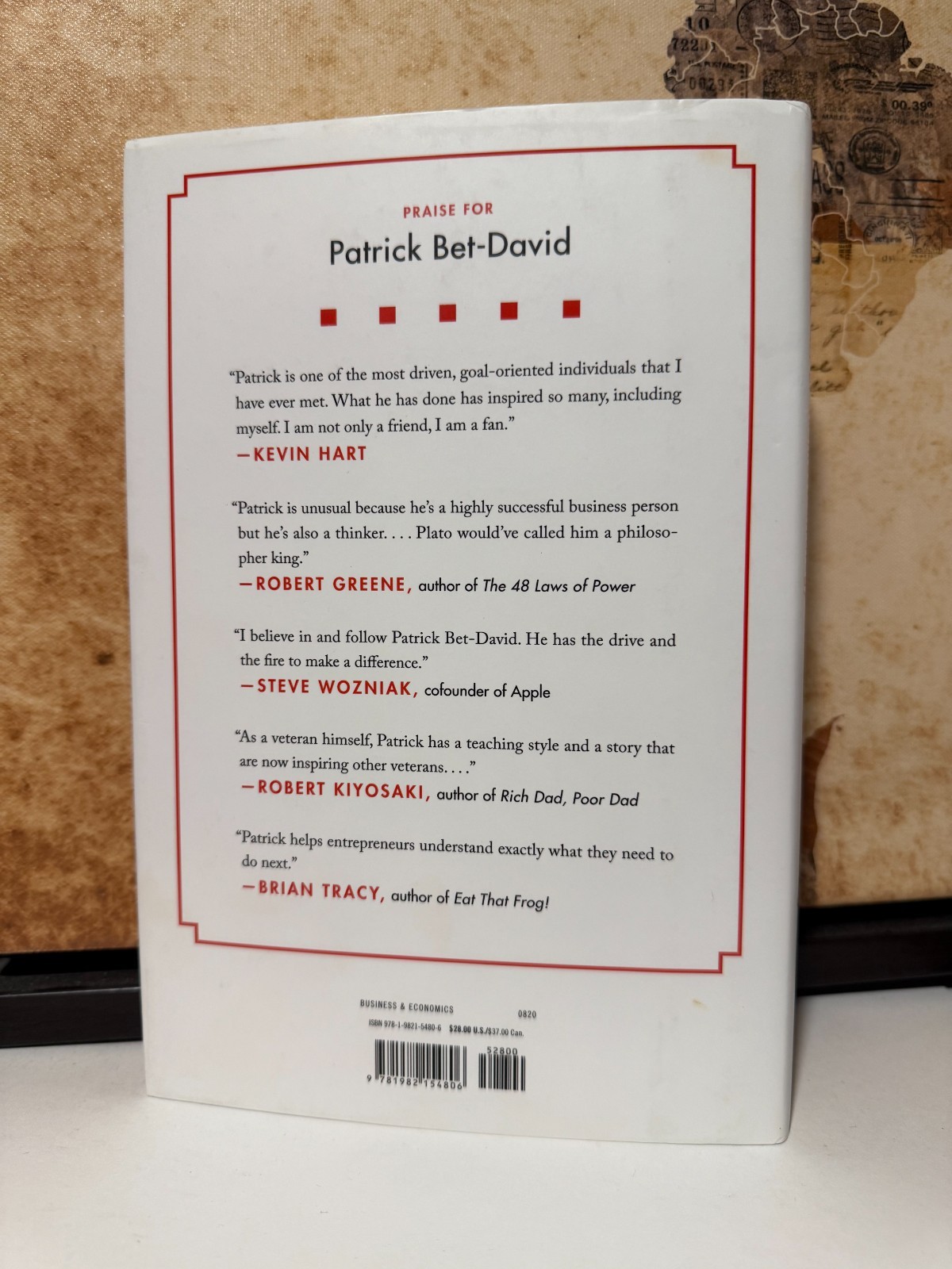 Your Next Five Moves HAND SIGNED by Patrick Bet-David! PBD Podcast! Autograph!