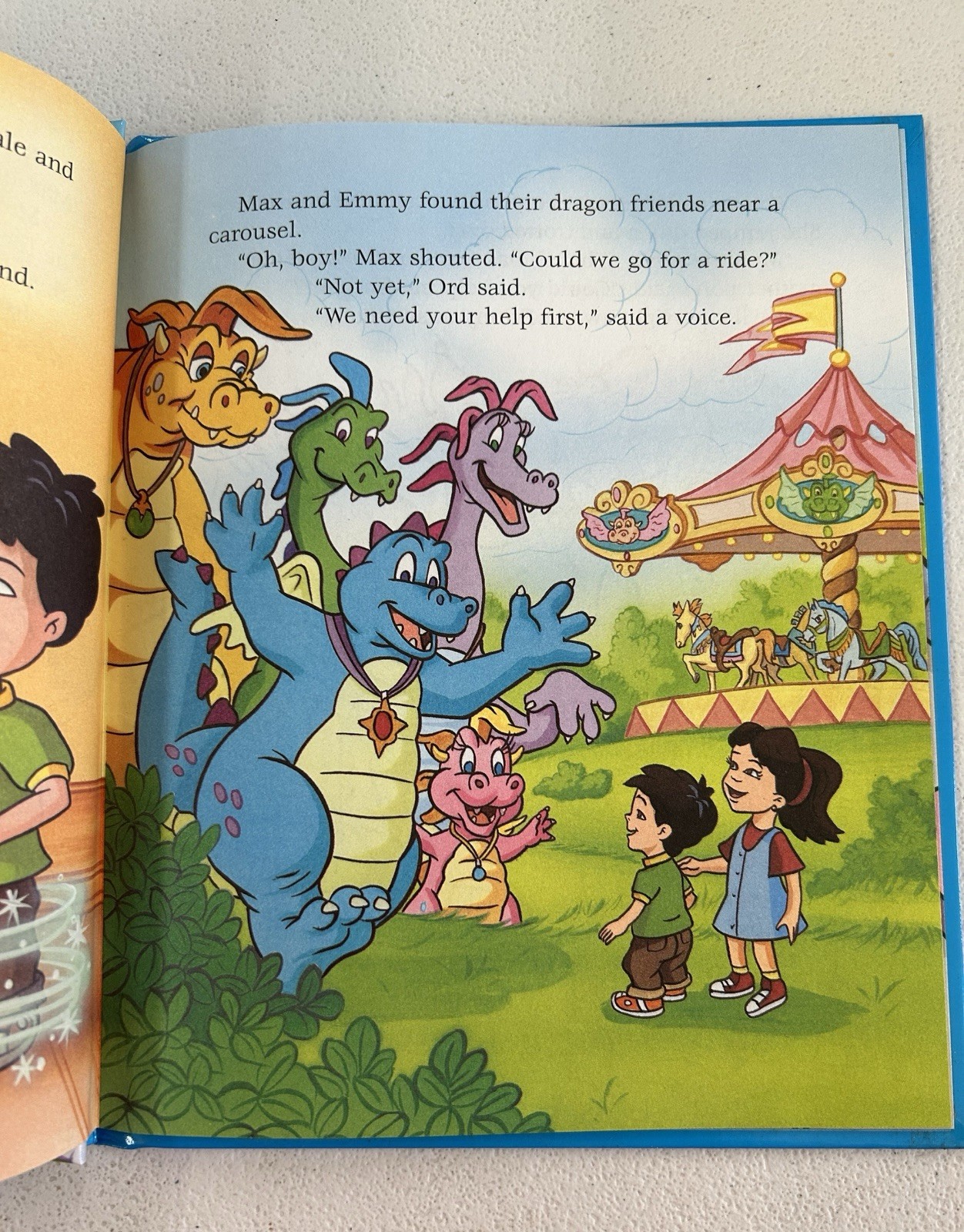 DRAGONTALES MAX AND THE MISSING PONY BOOK JELLYBEAN BOOK