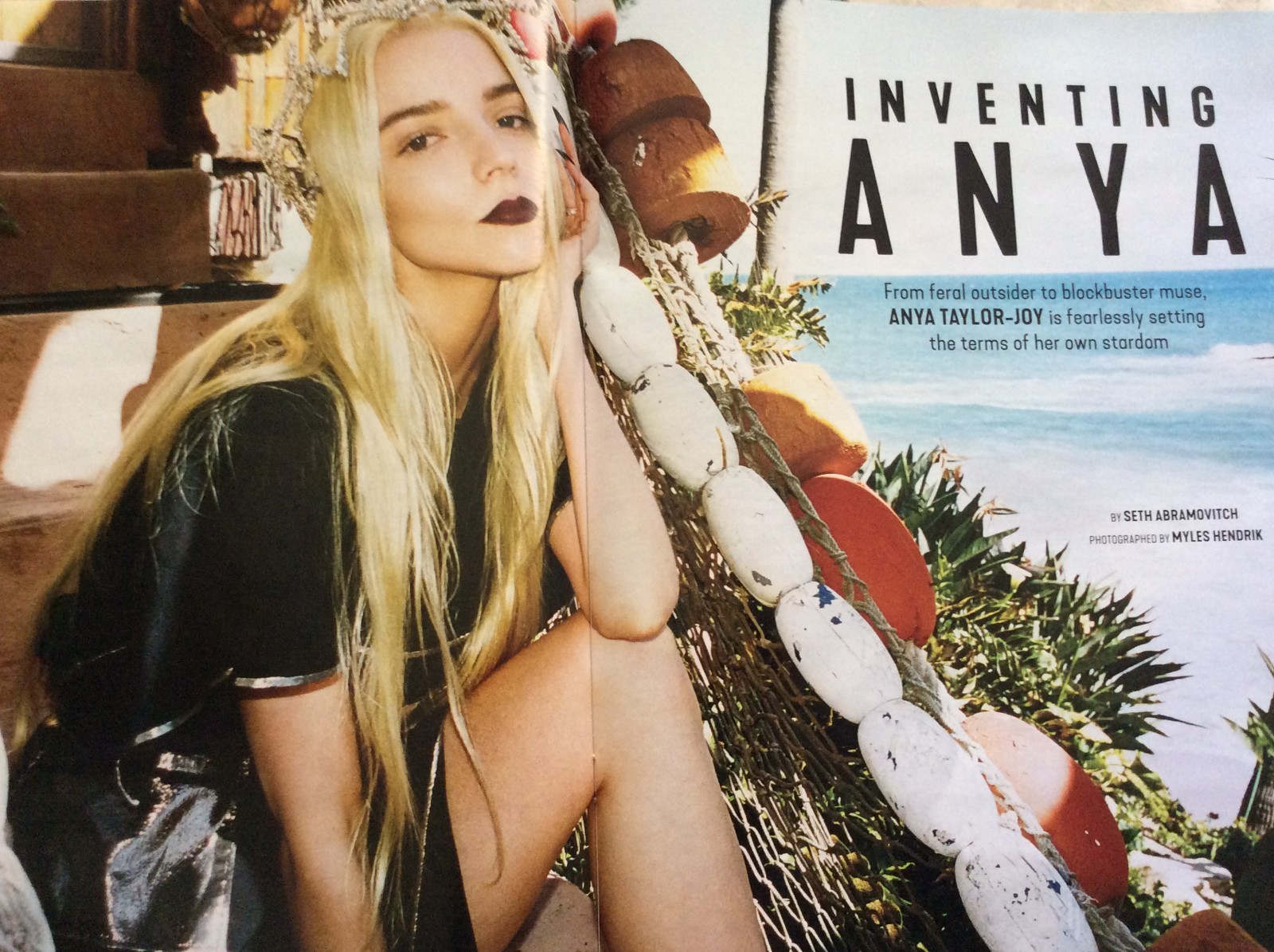 THE HOLLYWOOD REPORTER MAGAZINE ANYA TAYLOR-JOY JUNE 16, 2026