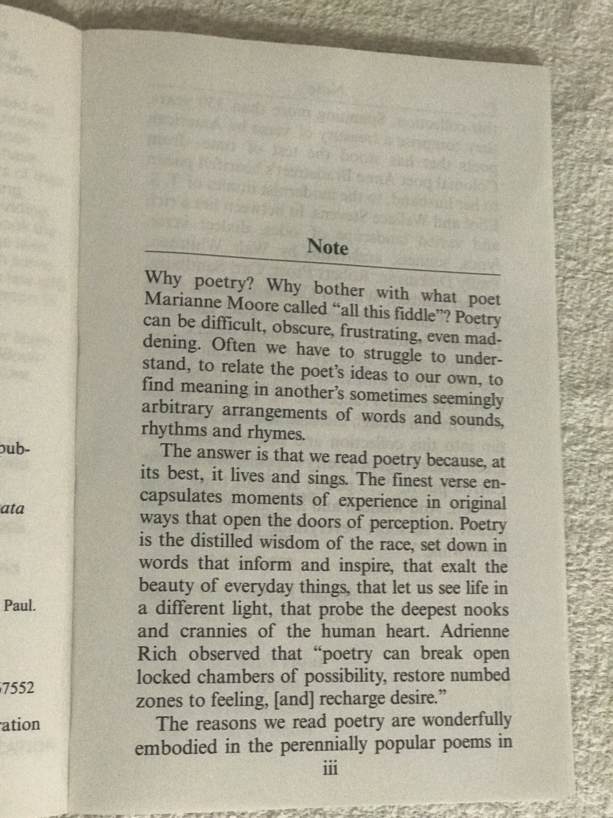 Favorite American Poems By Paul Negri