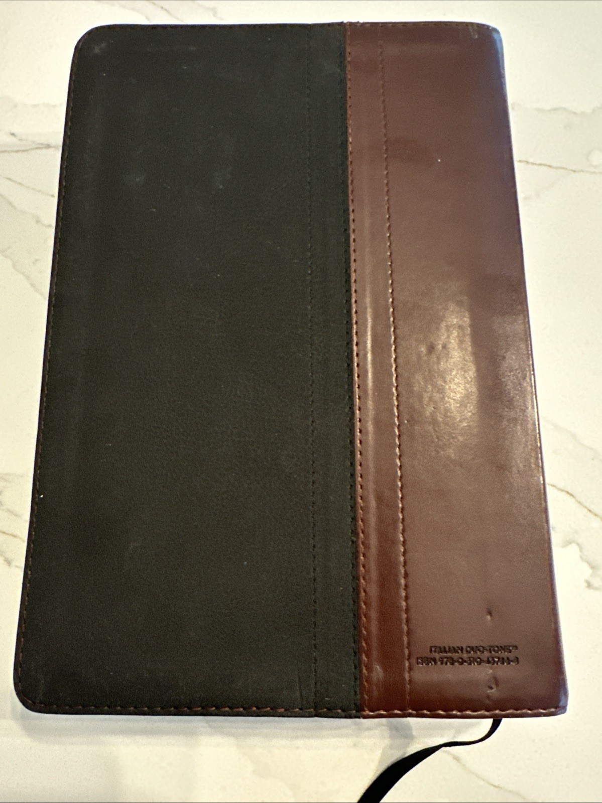 NIV Study Bible -Chocolate/Black Leathersoft (NIV 2011), Zondervan