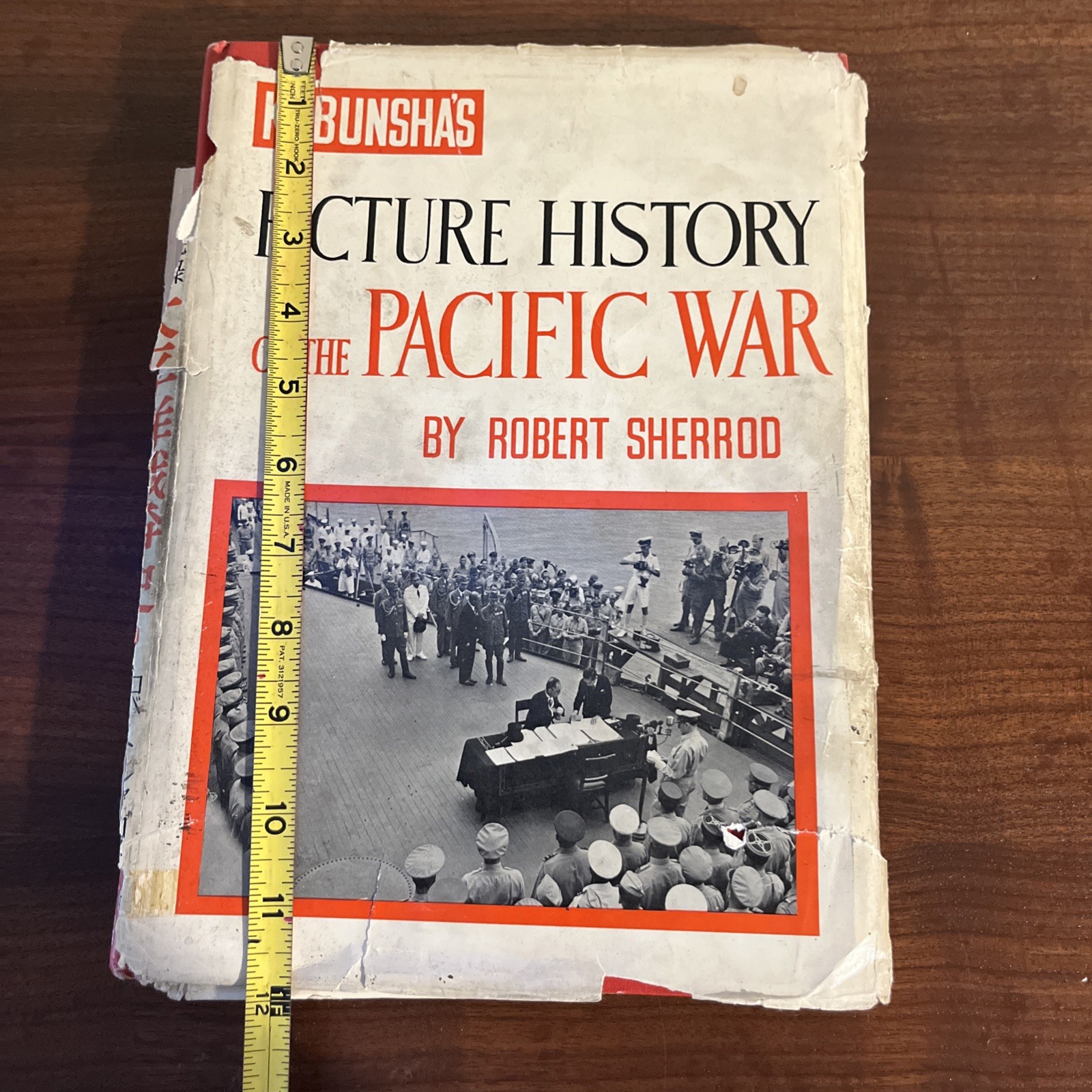 “Kobunsha’s Picture History of the Pacific War” WWII By Robert Sherrod 2 Volumes