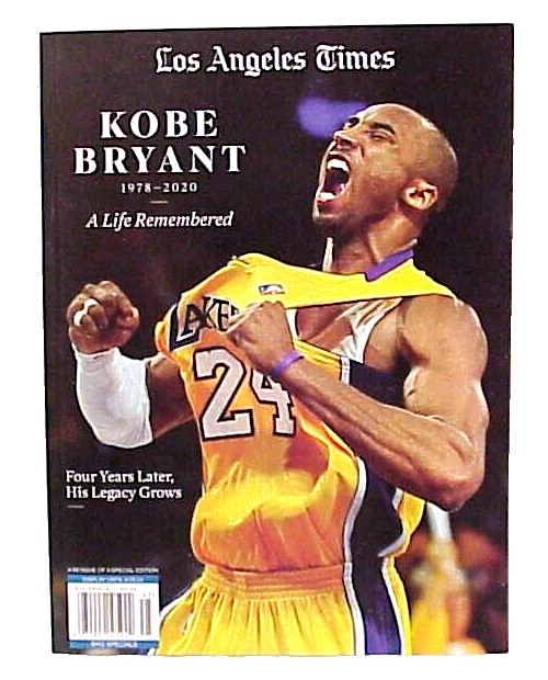 LOS ANGELES TIMES KOBE BRYANT 1978-2020 A LIFE REMEMBERED MAGAZINE BHG SPECIALS