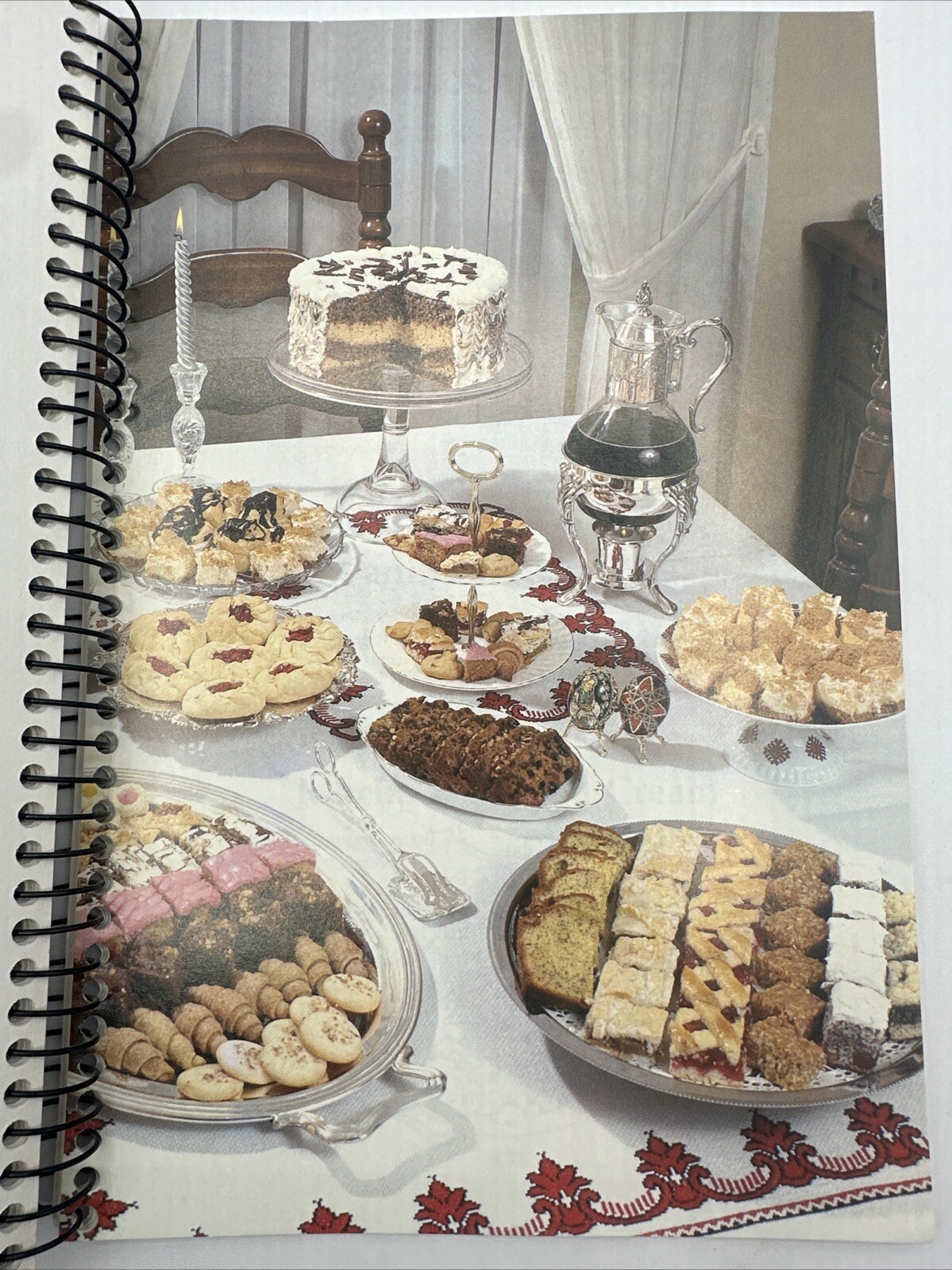 Ukrainian Daughters’ Cookbook 1994 9th Printing Spiral Bound 159 Pages