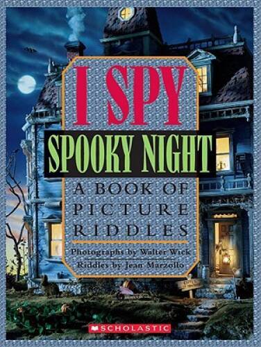 I Spy Spooky Night: A Book of Picture Riddles – Hardcover – VERY GOOD