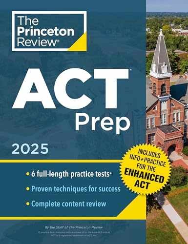 Princeton Review ACT Prep, – Paperback, by The Princeton Review – Very Good j