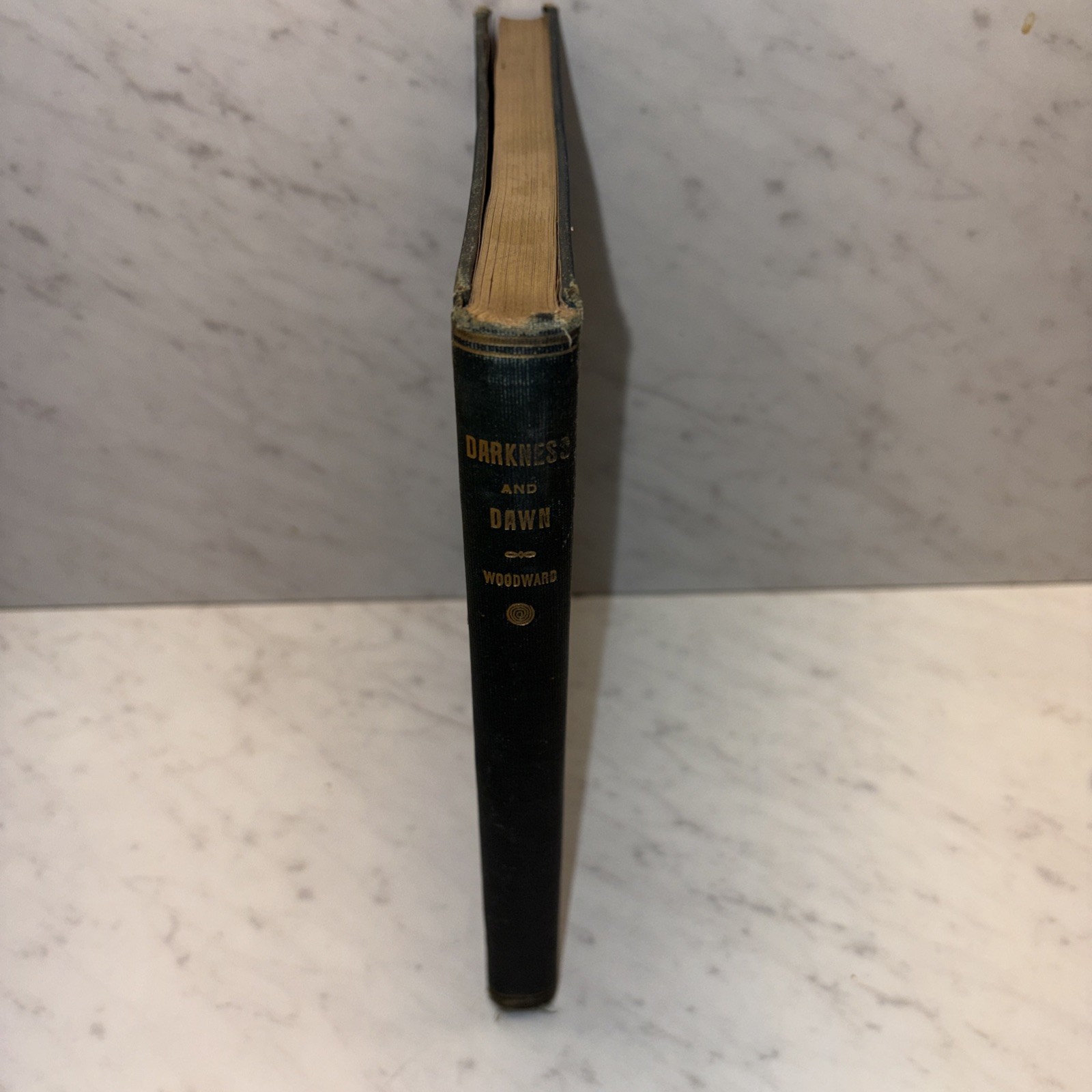 1903 Hardcover “Darkness & Dawn” By Mary C. Sloan Woodward Preowned Fair