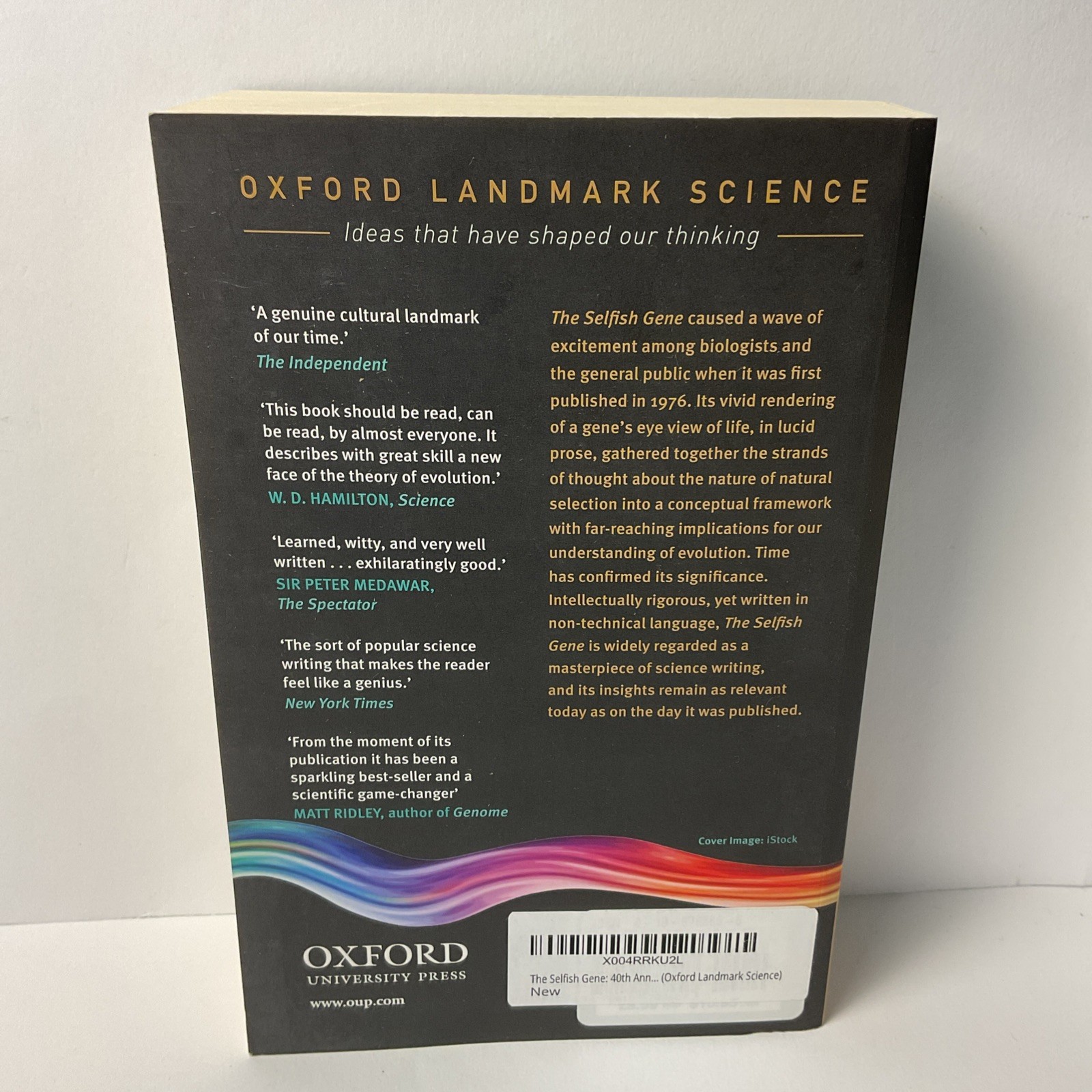 Selfish Gene : 40th Anniversary Edition by Richard Dawkins (2016 Paperback)