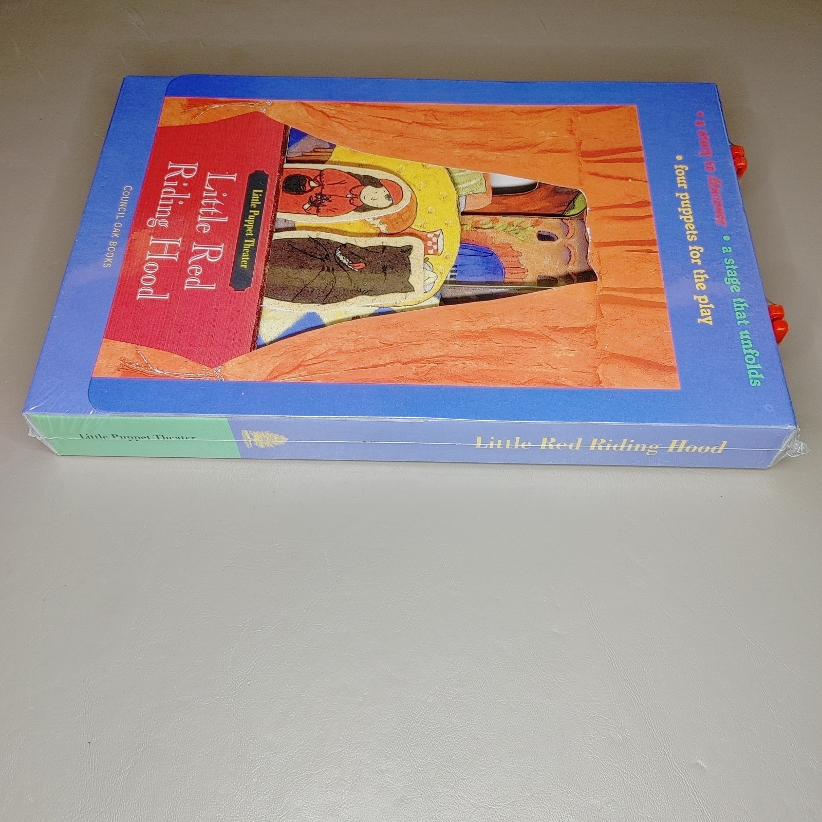 Little Puppet Theater Little Red Riding Hood Council Oak Books Story Puppets