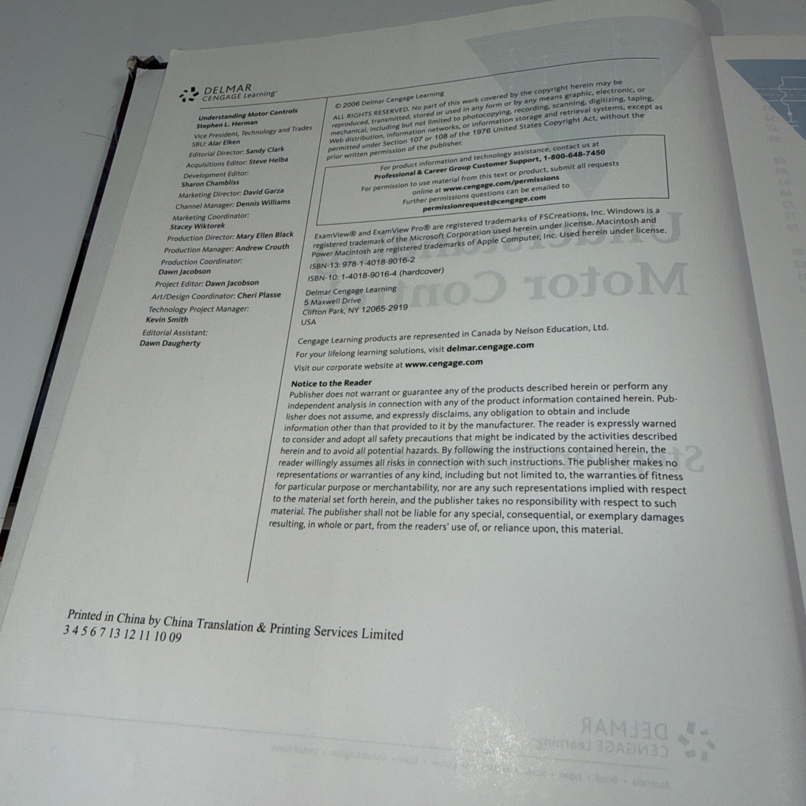Understanding Motor Controls by Herman, Stephen L.; Herman