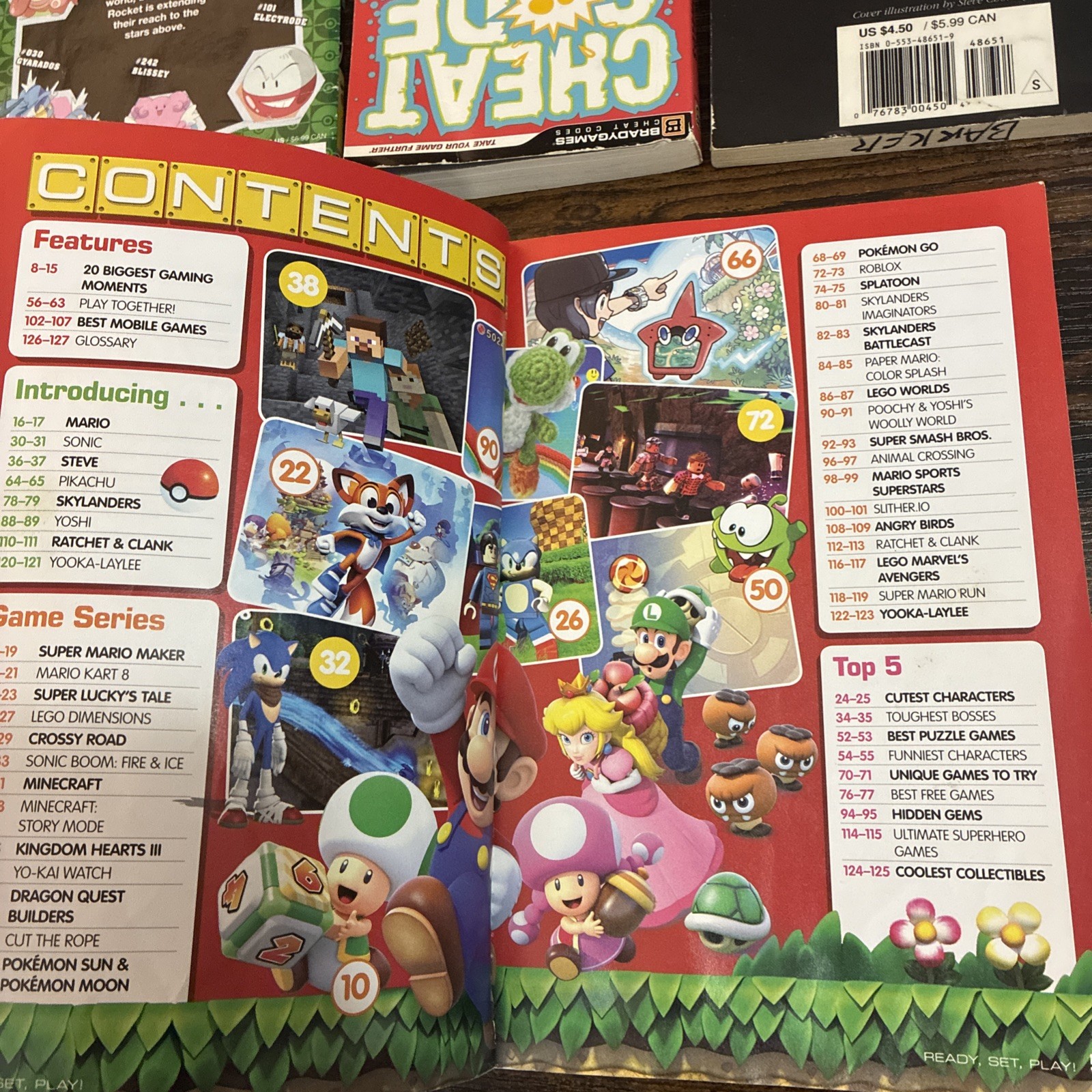 Mixed Lot Books Pokemon Variety Guides Star Wars Team Rocket Cheat Codes 2000s