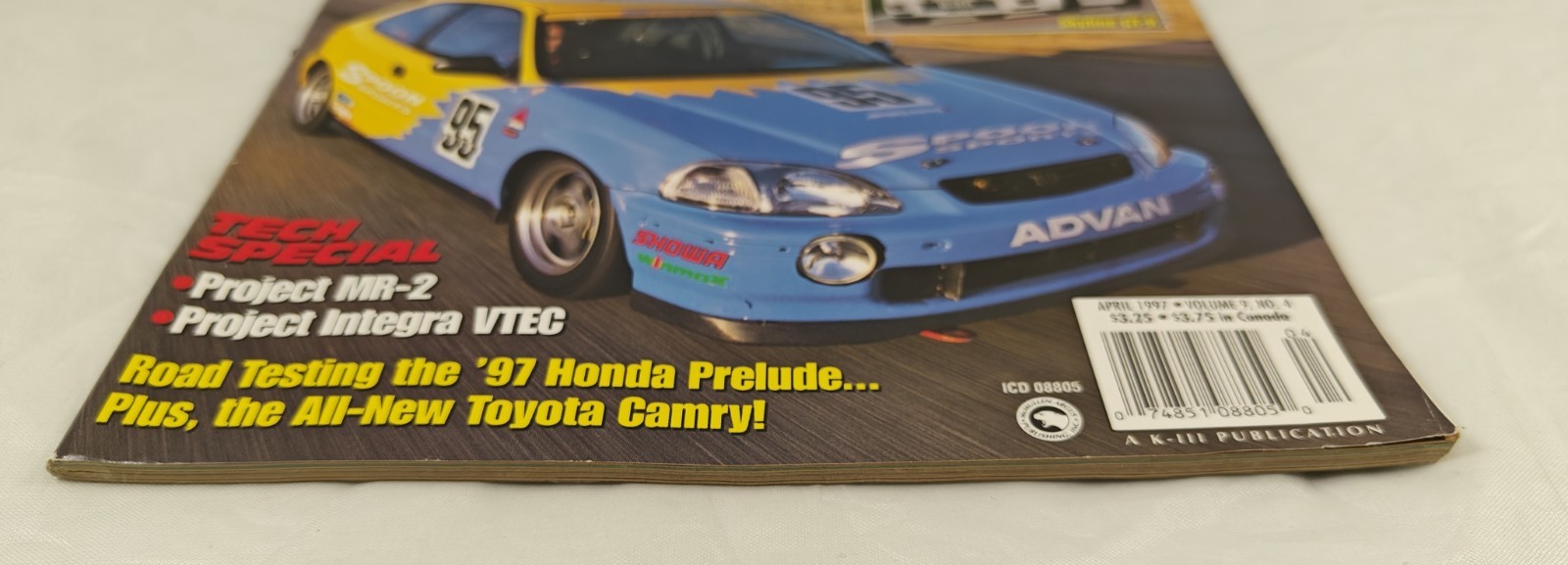 Sport Compact Car Magazine VOL 9 NO 4 April 1997 Vintage Japan Premier Supercars