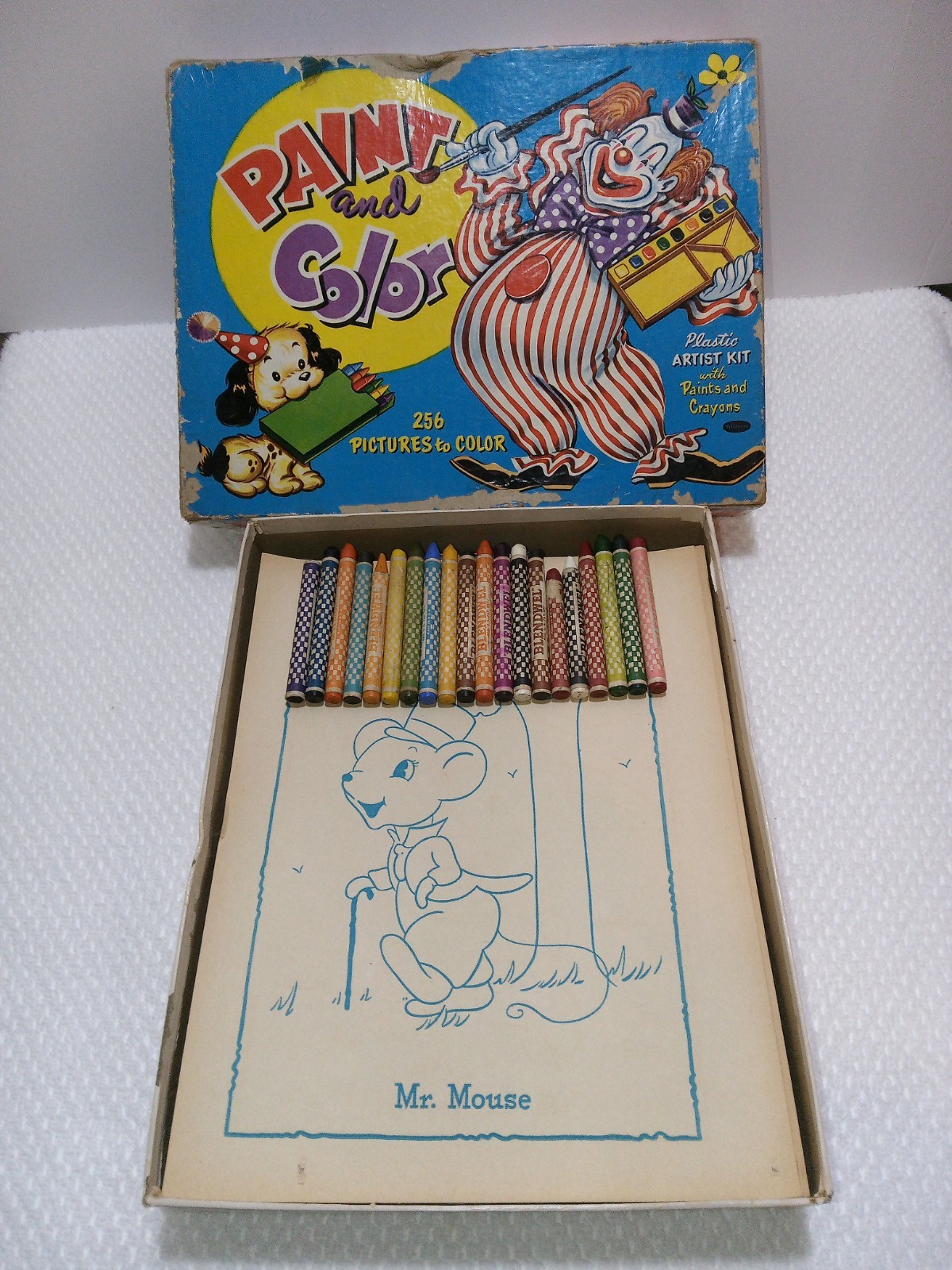 VTG. Whitman Publishing Co. Paint And Color Box Set. 1940’s, 50’s. Read…